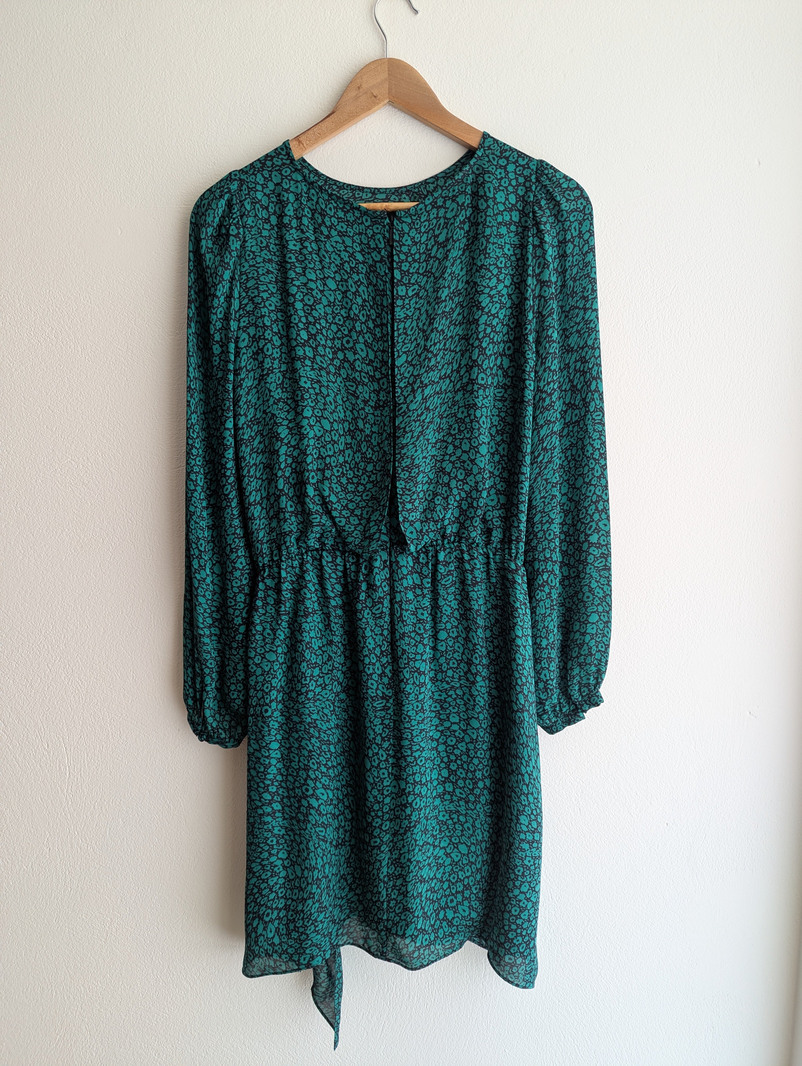 Saba Silk Print Dress