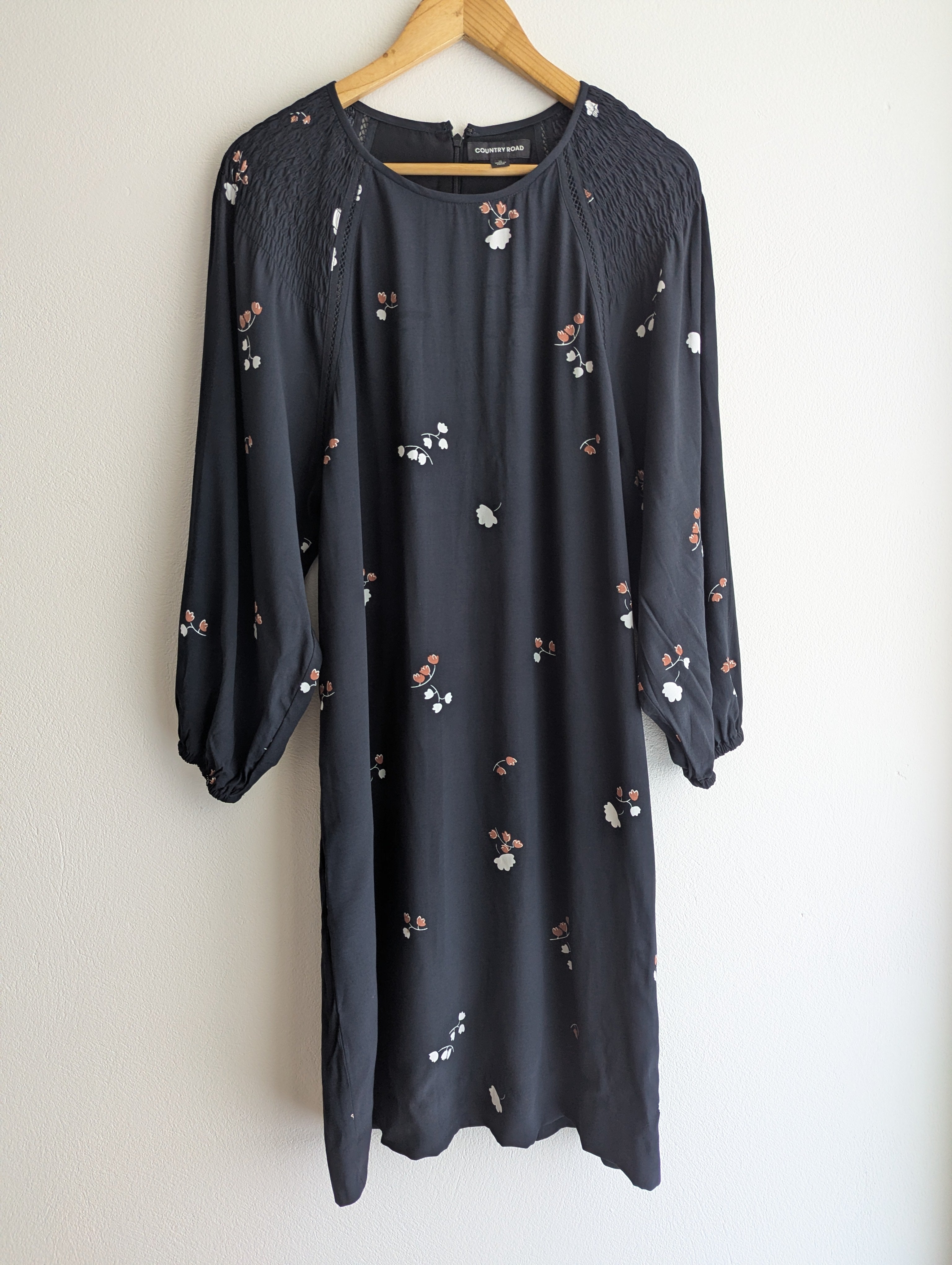 Country Road Shift Midi Dress