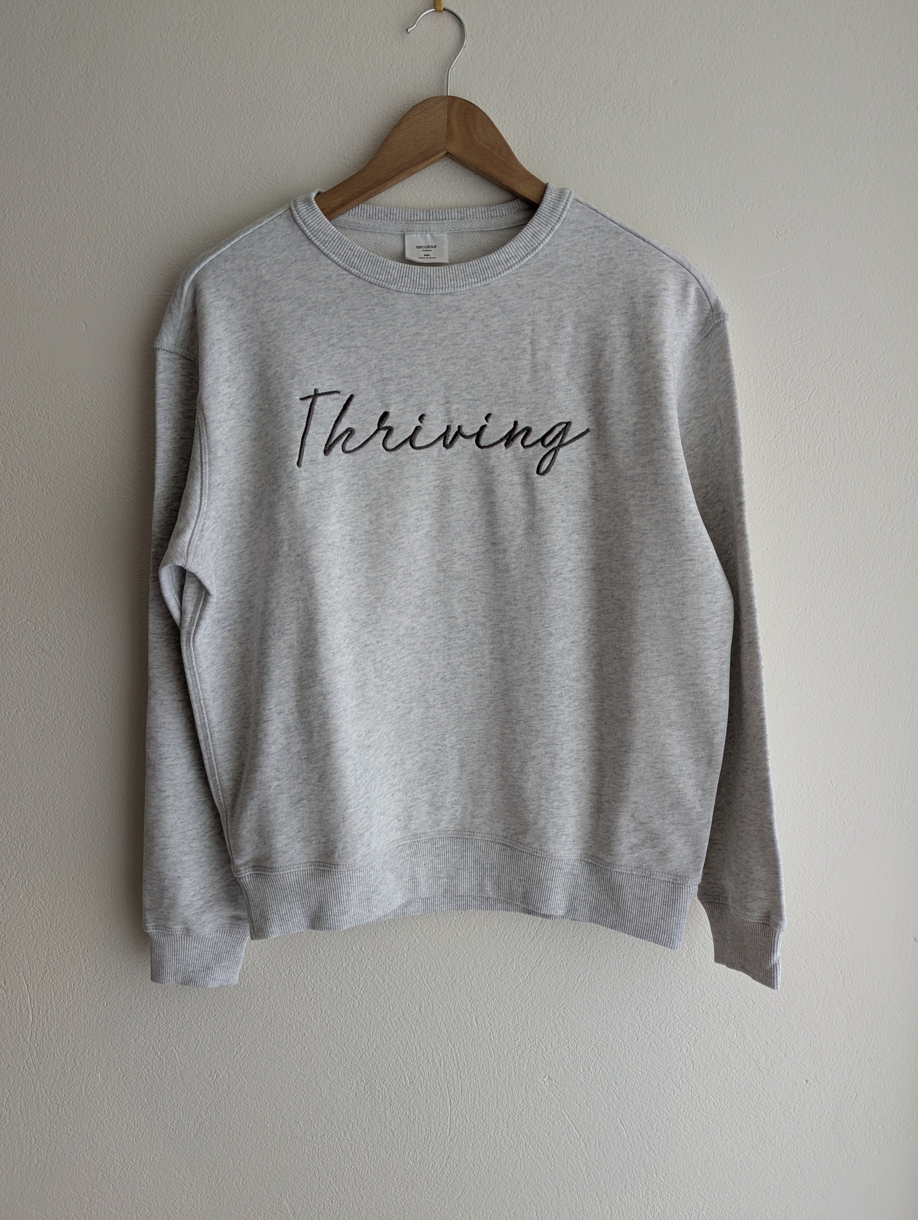 Thriving Cotton Crew Sweatshirt