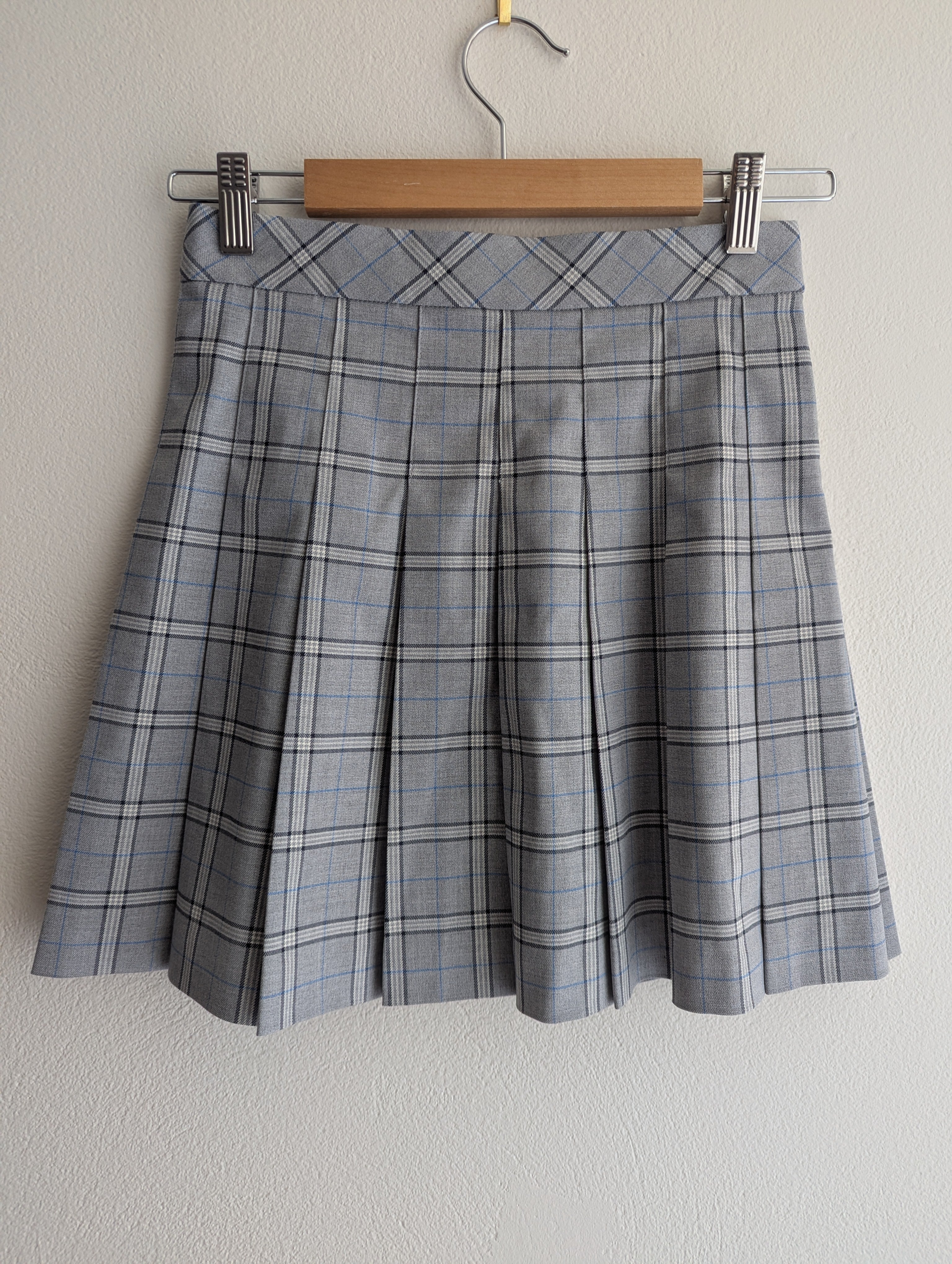 Uniqlo Plaid Mini Skirt