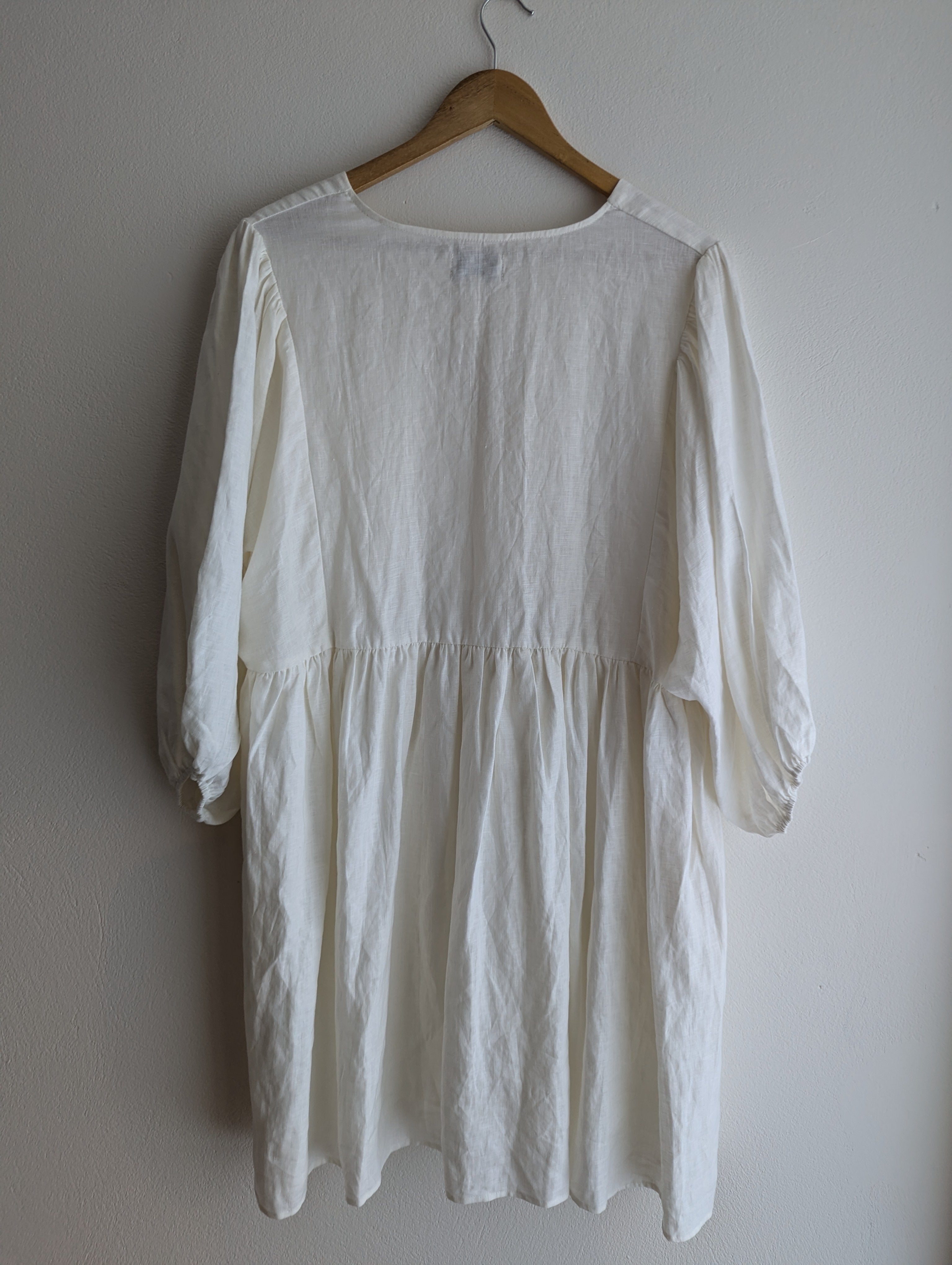 Lunar Fox Linen Dress