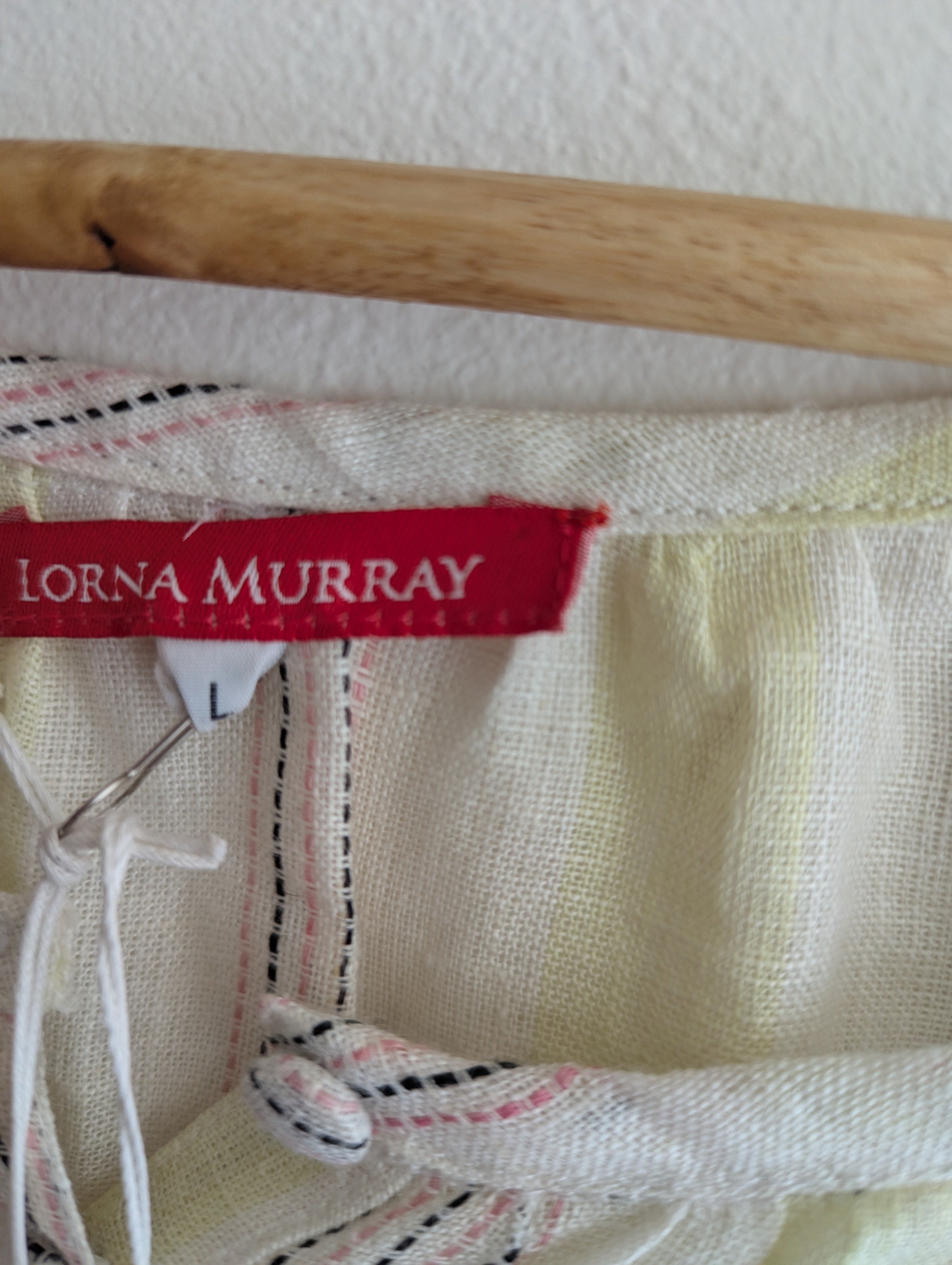 Lorna Murray Stripe Linen Dress