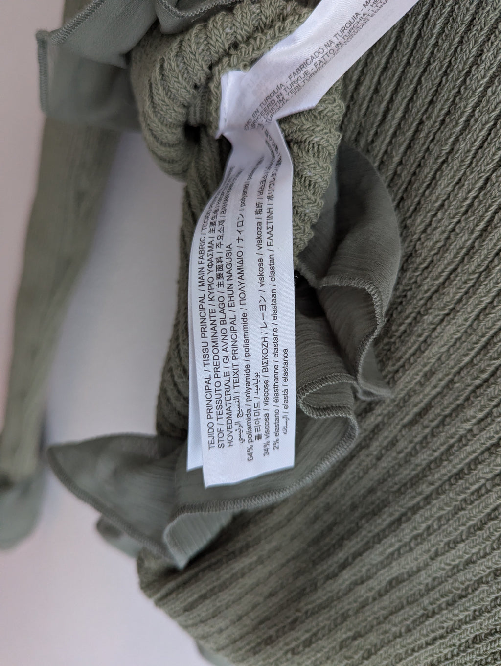 Zara Ribbed Knit Tie-Up Cardigan