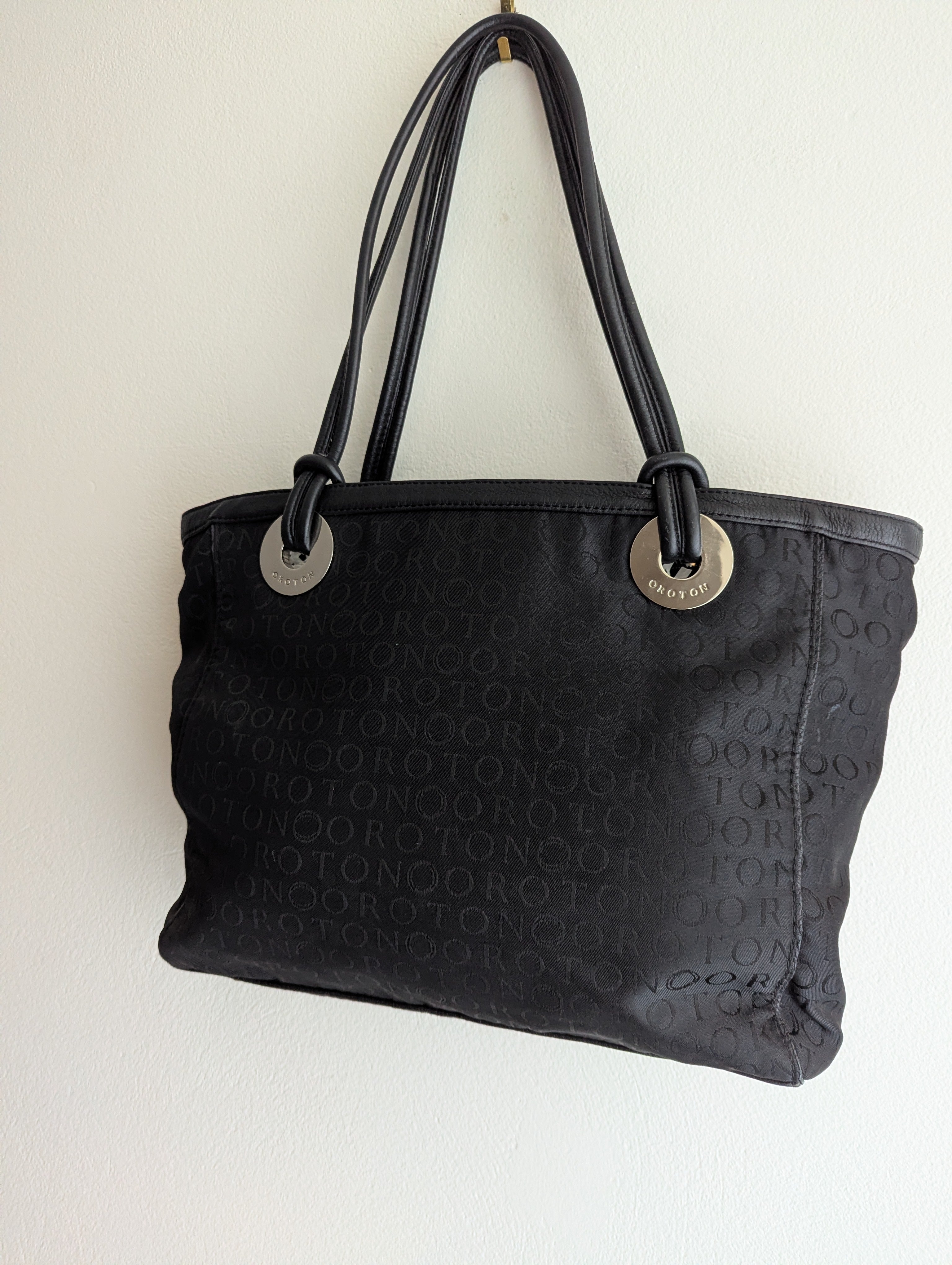 Oroton Double Strap Tote Bag