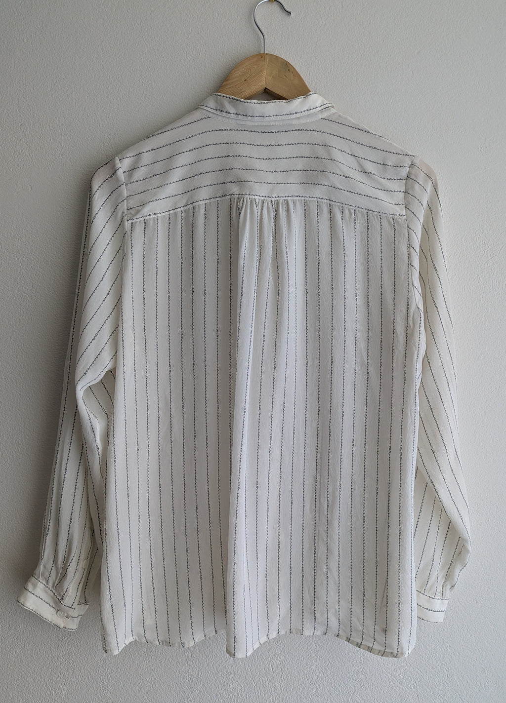 French Connection Silk Button-Down Blouse