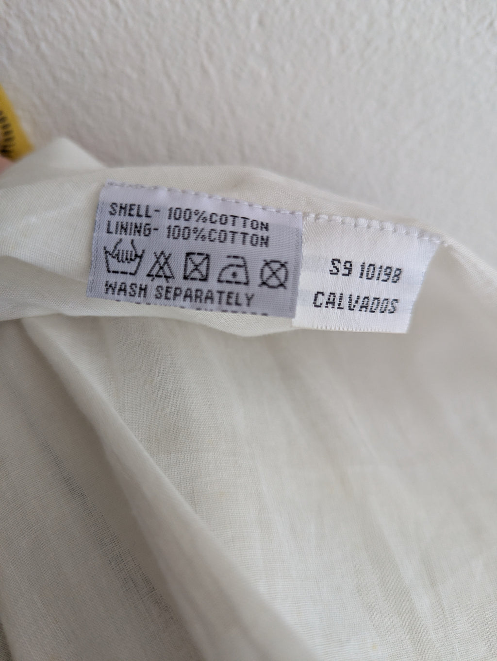 Derhy Yellow Button-Down Dress
