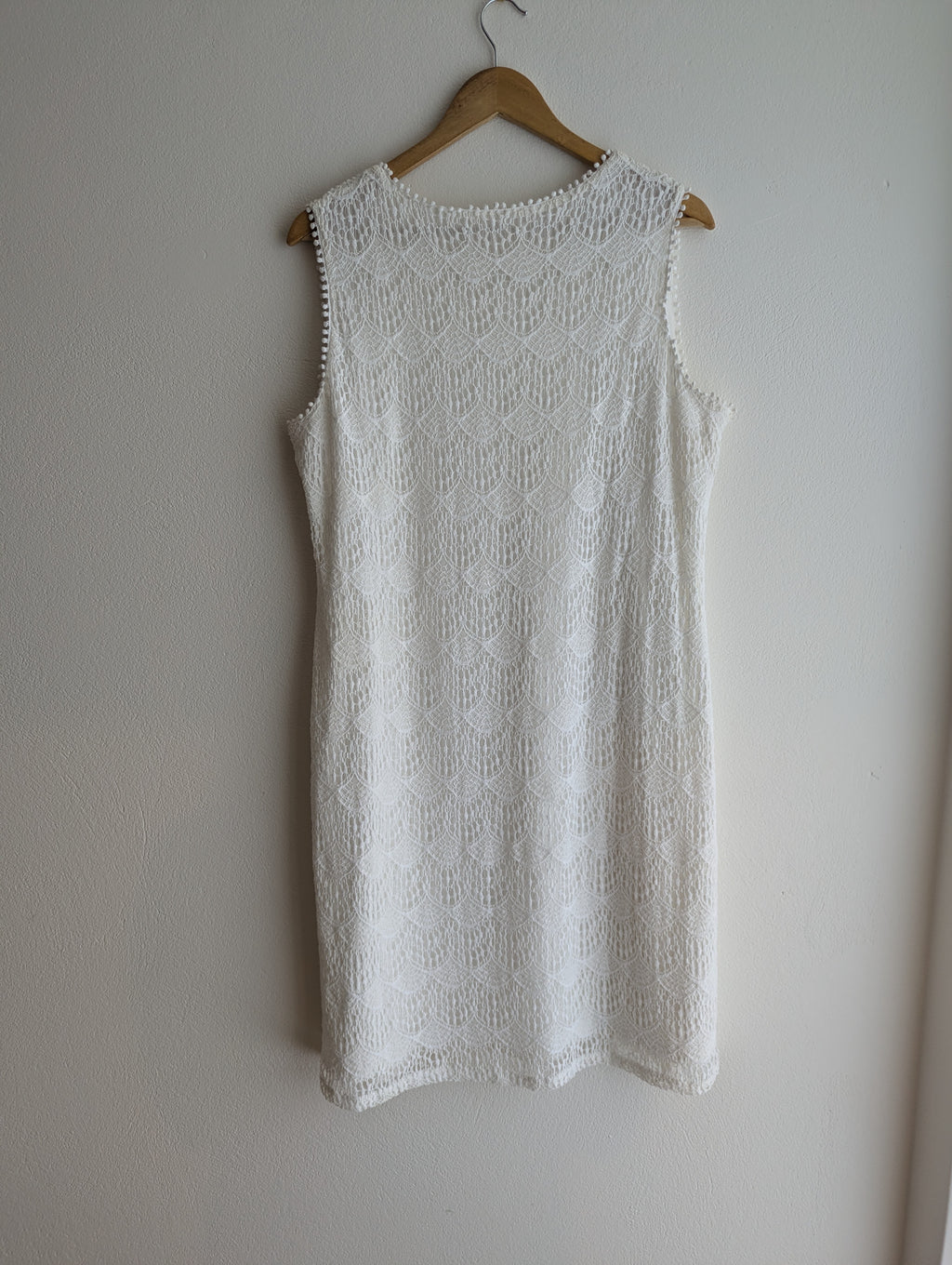 Lace shift dress