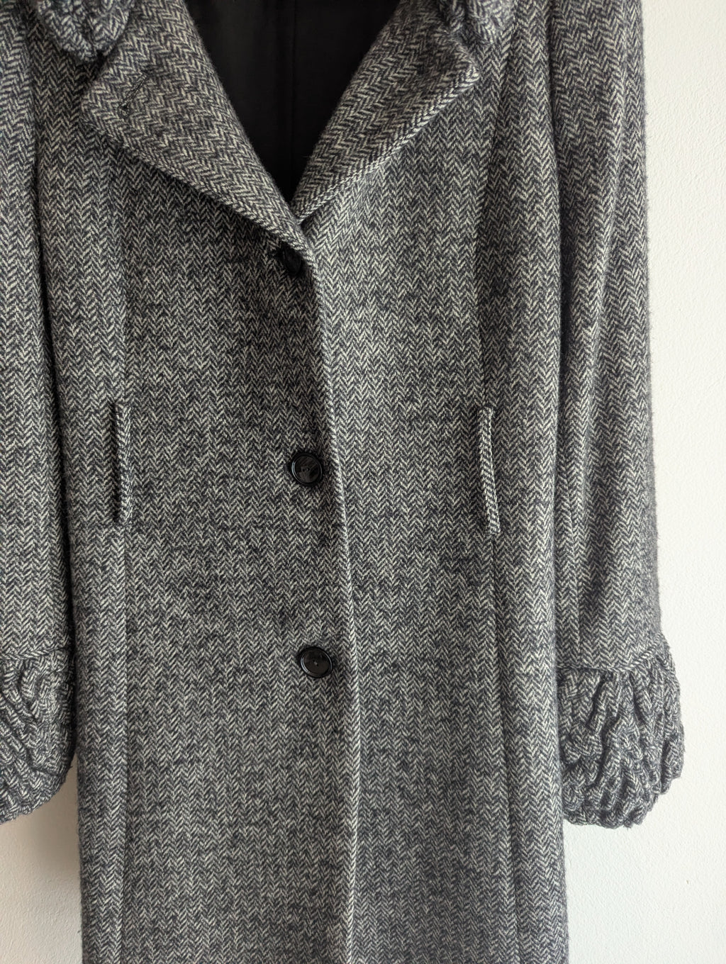 Zara Grey Wool Coat