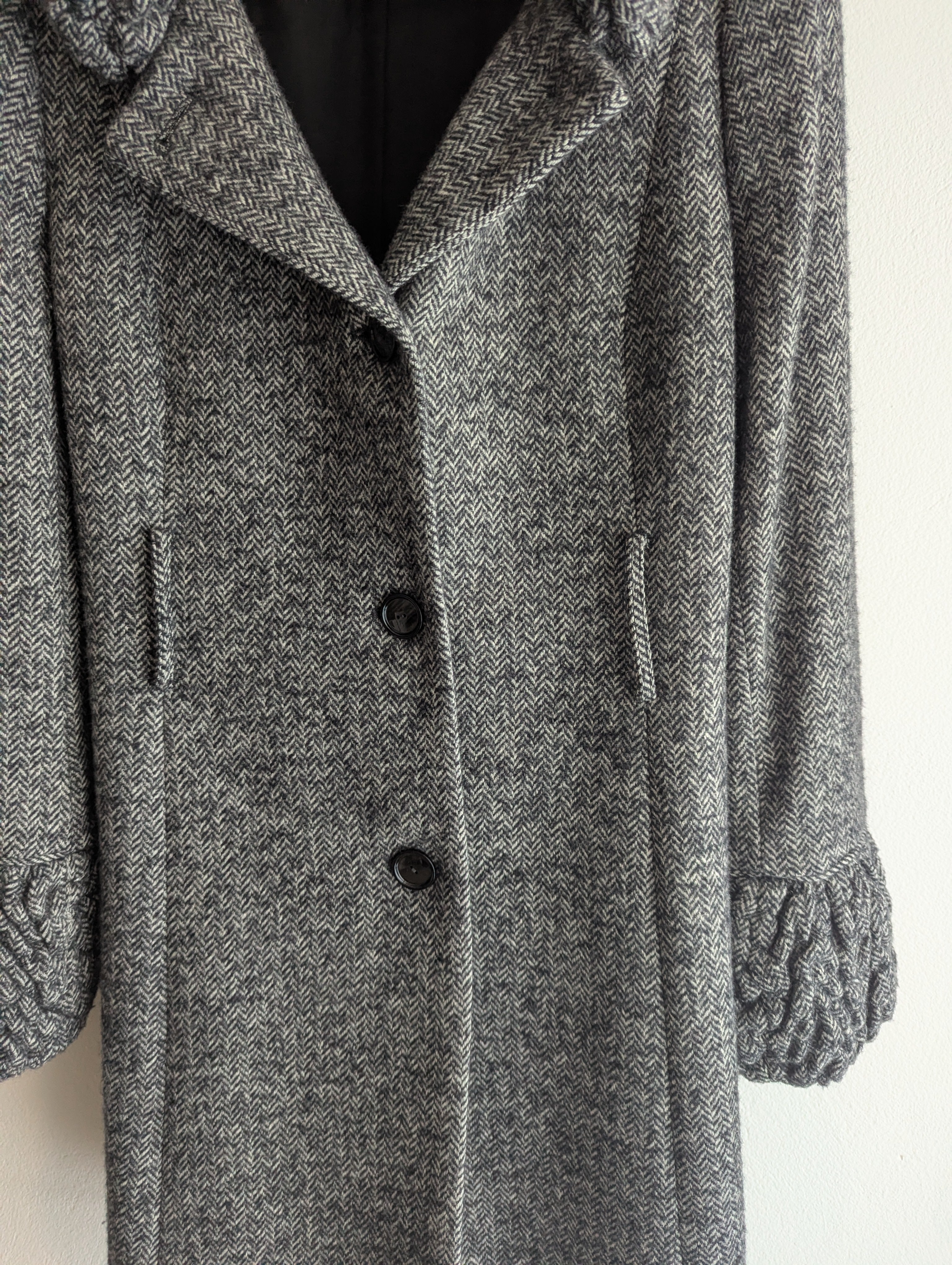 Zara Grey Wool Coat