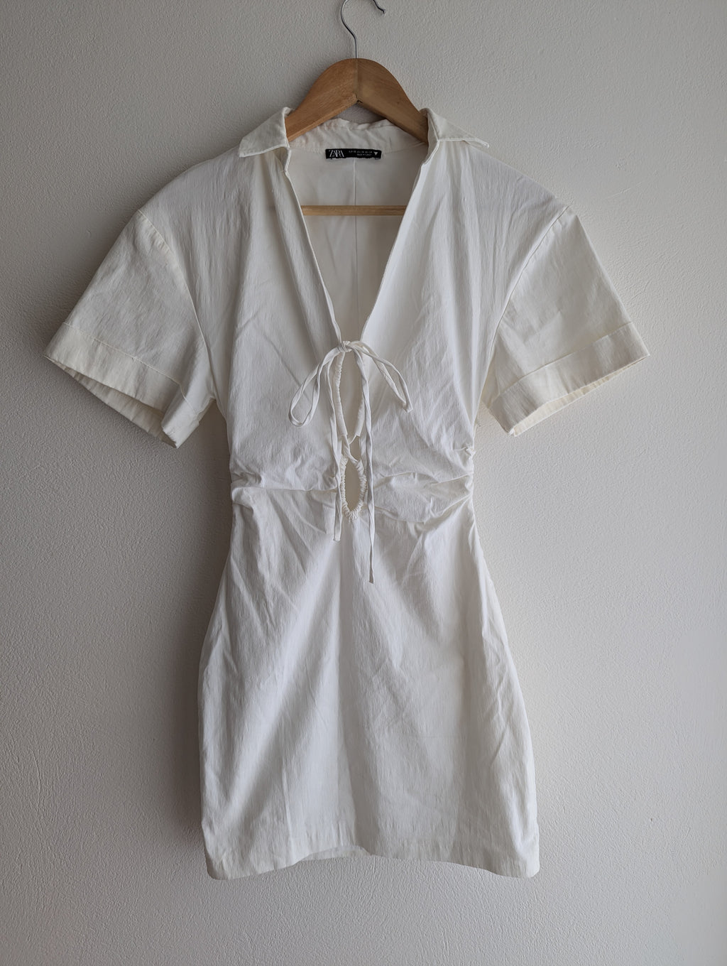 Zara Short Sleeve Mini Dress
