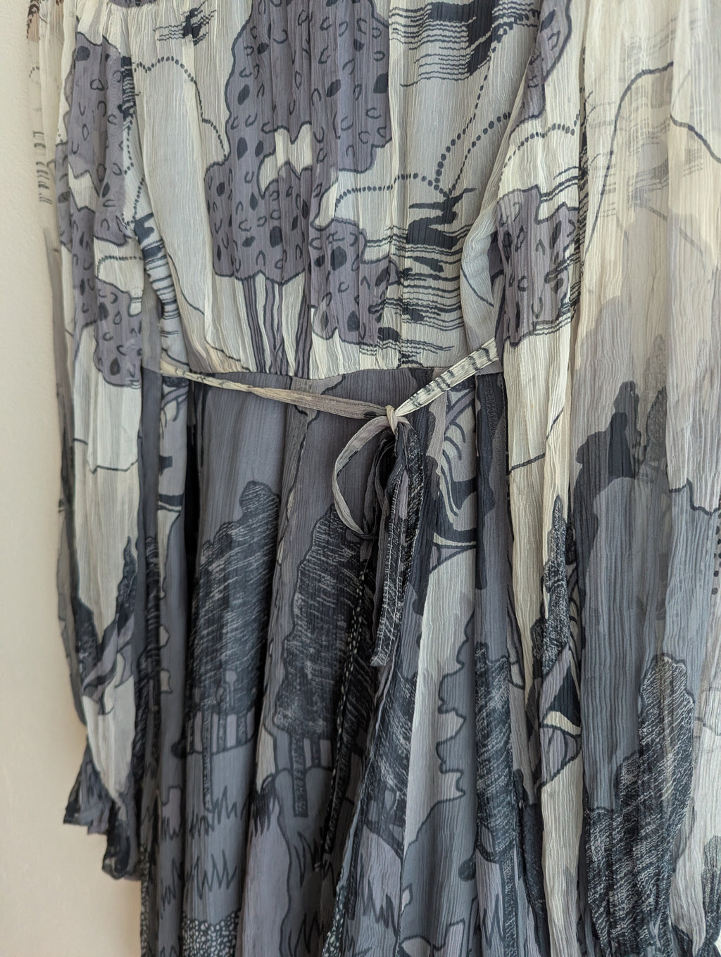 Derhy Abstract Print Dress