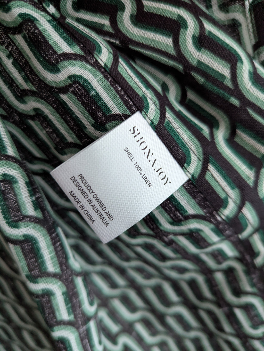 Shona Joy Linen Button Down Shirt