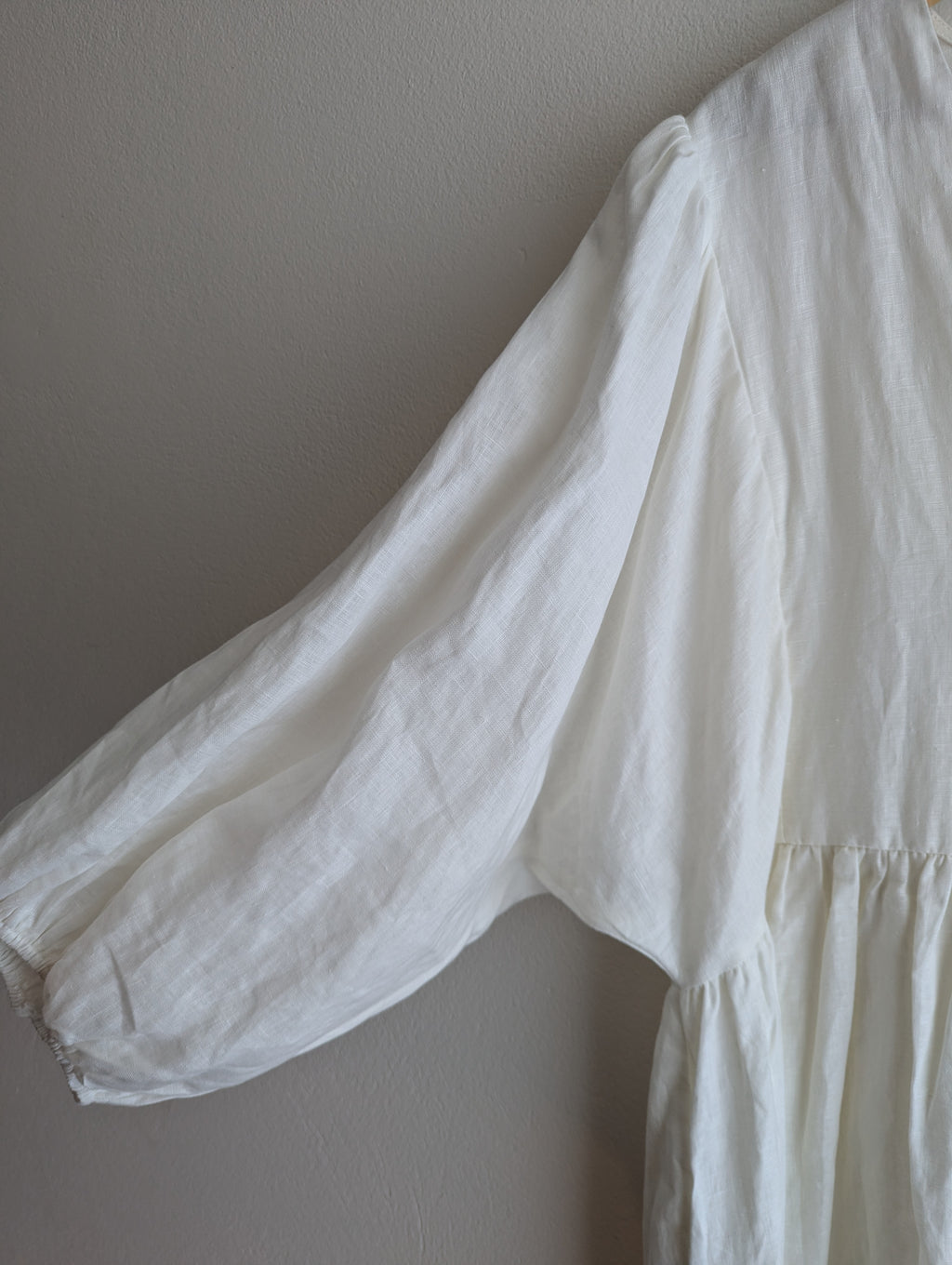 Lunar Fox Linen Dress