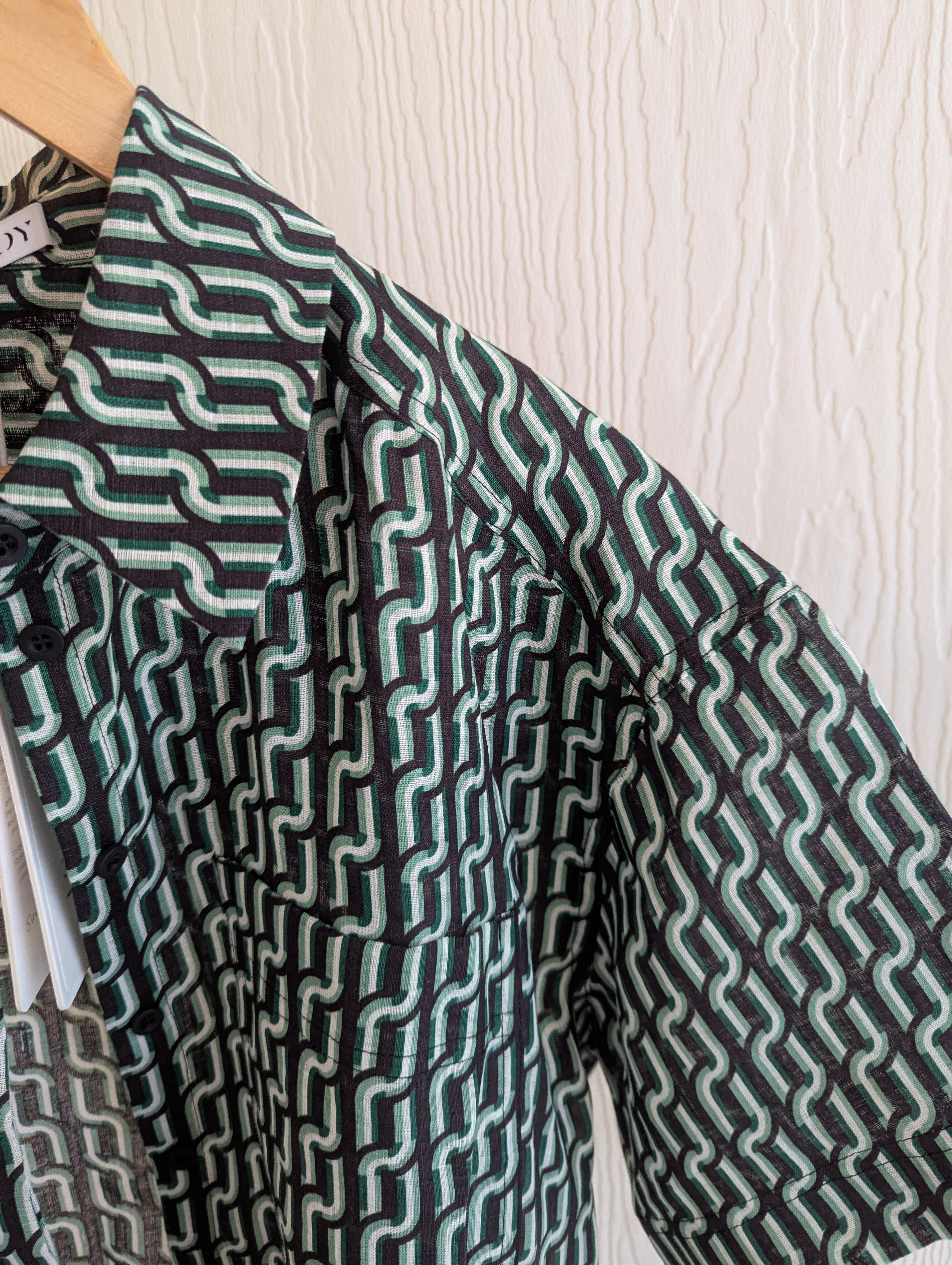 Shona Joy Linen Button Down Shirt