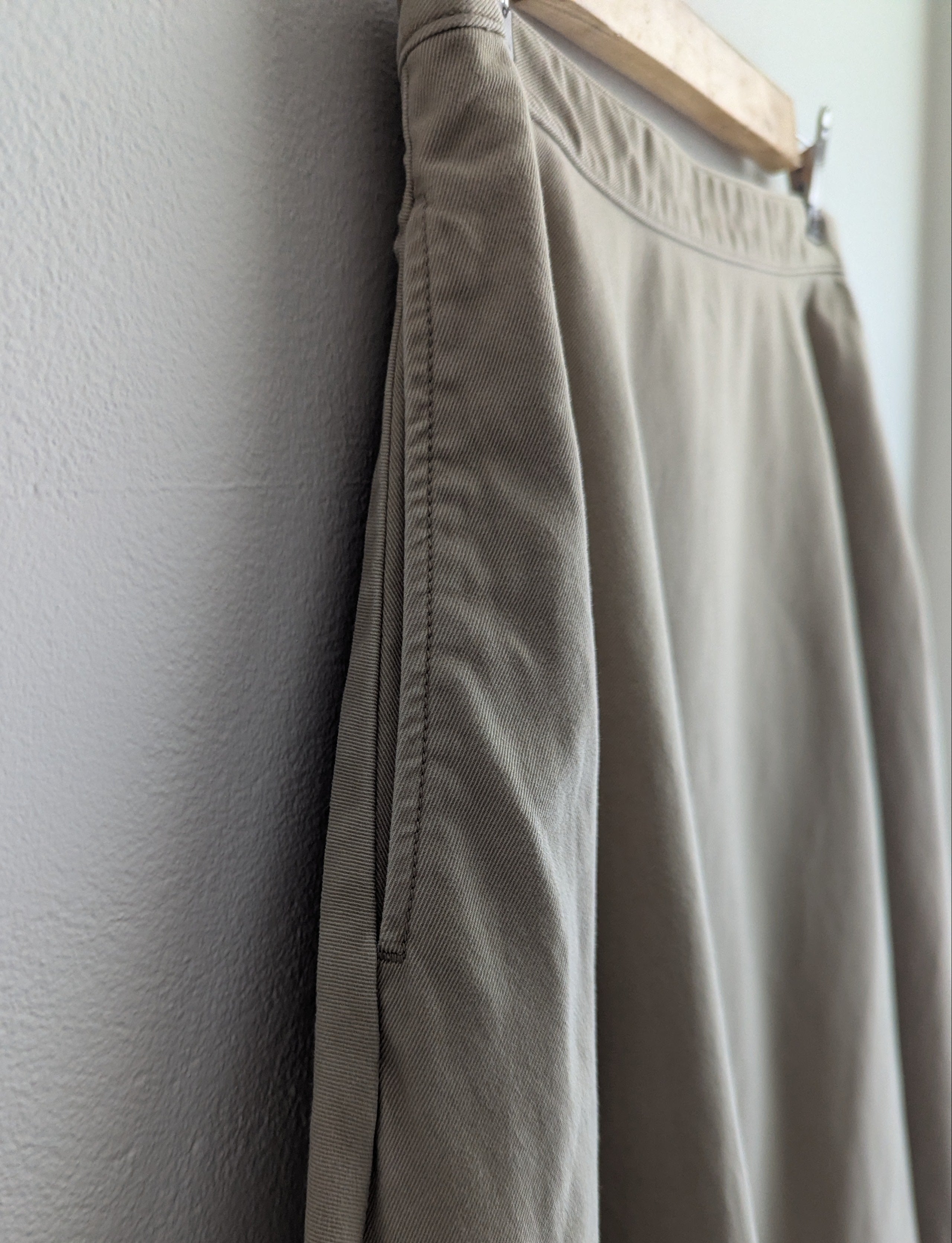 Uniqlo Full A-line Midi Skirt