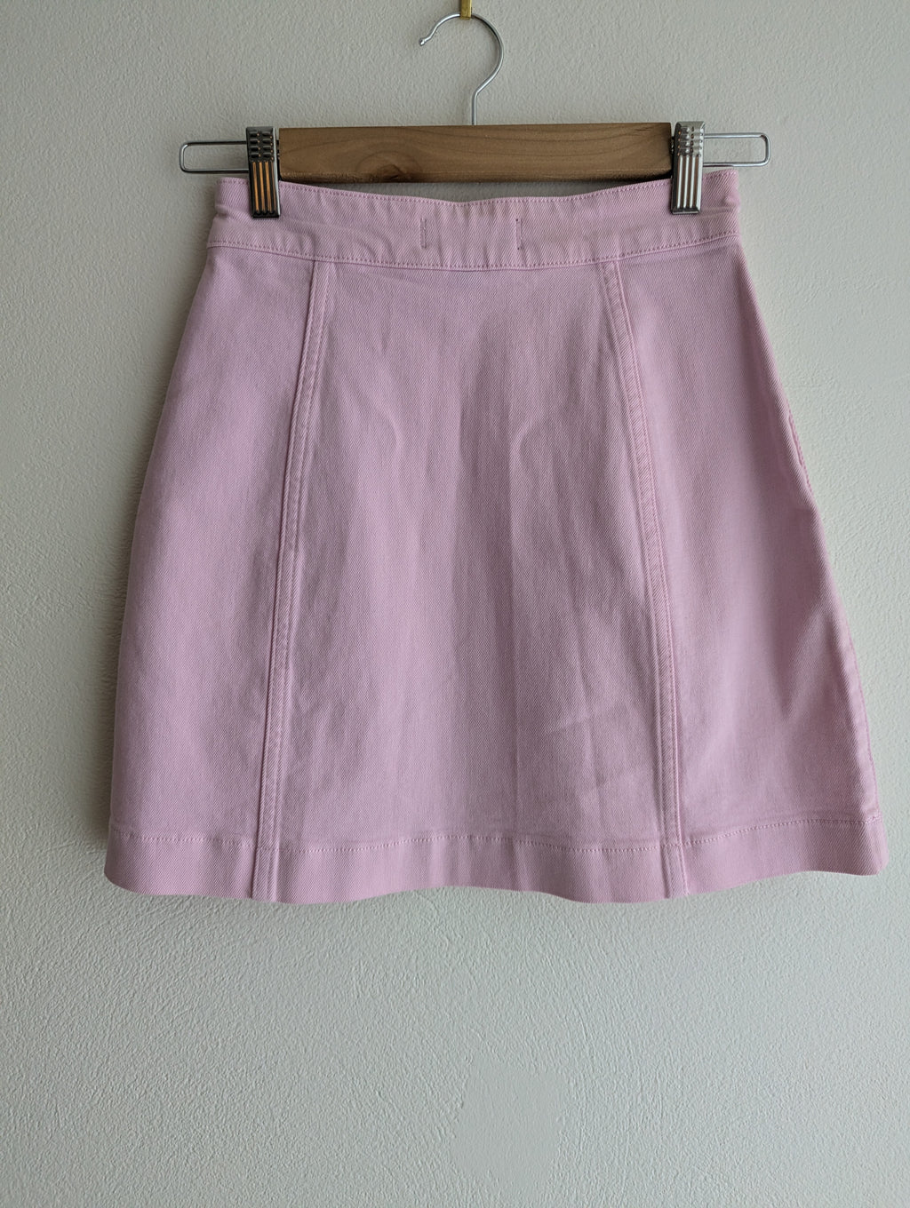 Country Road Pink Denim Mini Skirt