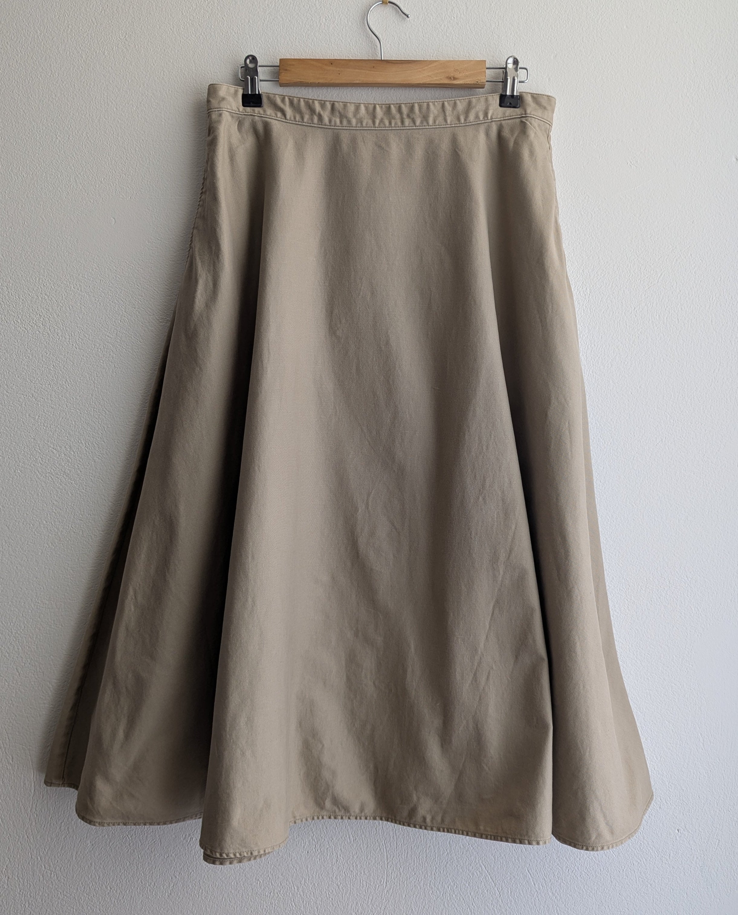 Uniqlo Full A-line Midi Skirt
