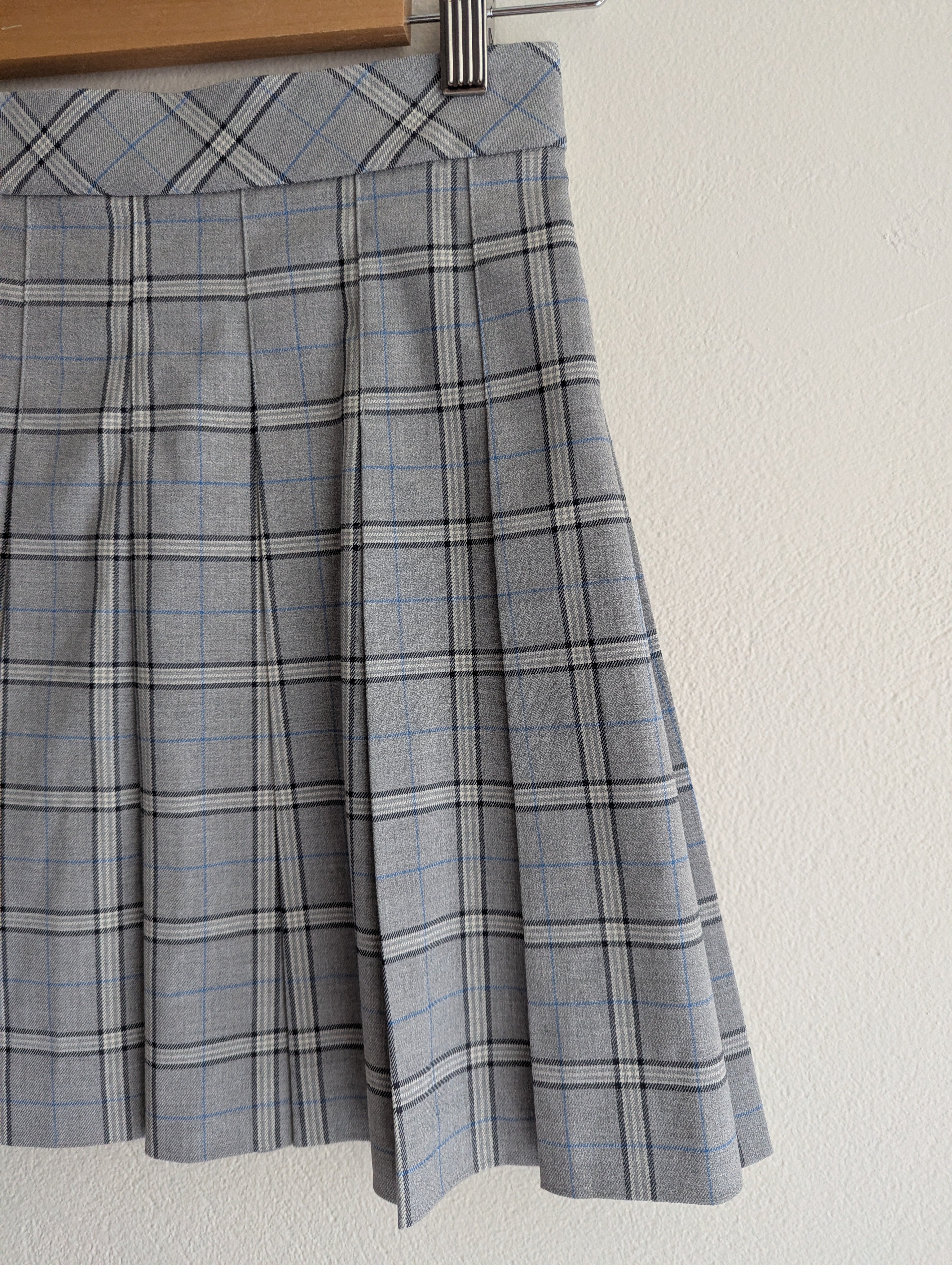 Uniqlo Plaid Mini Skirt