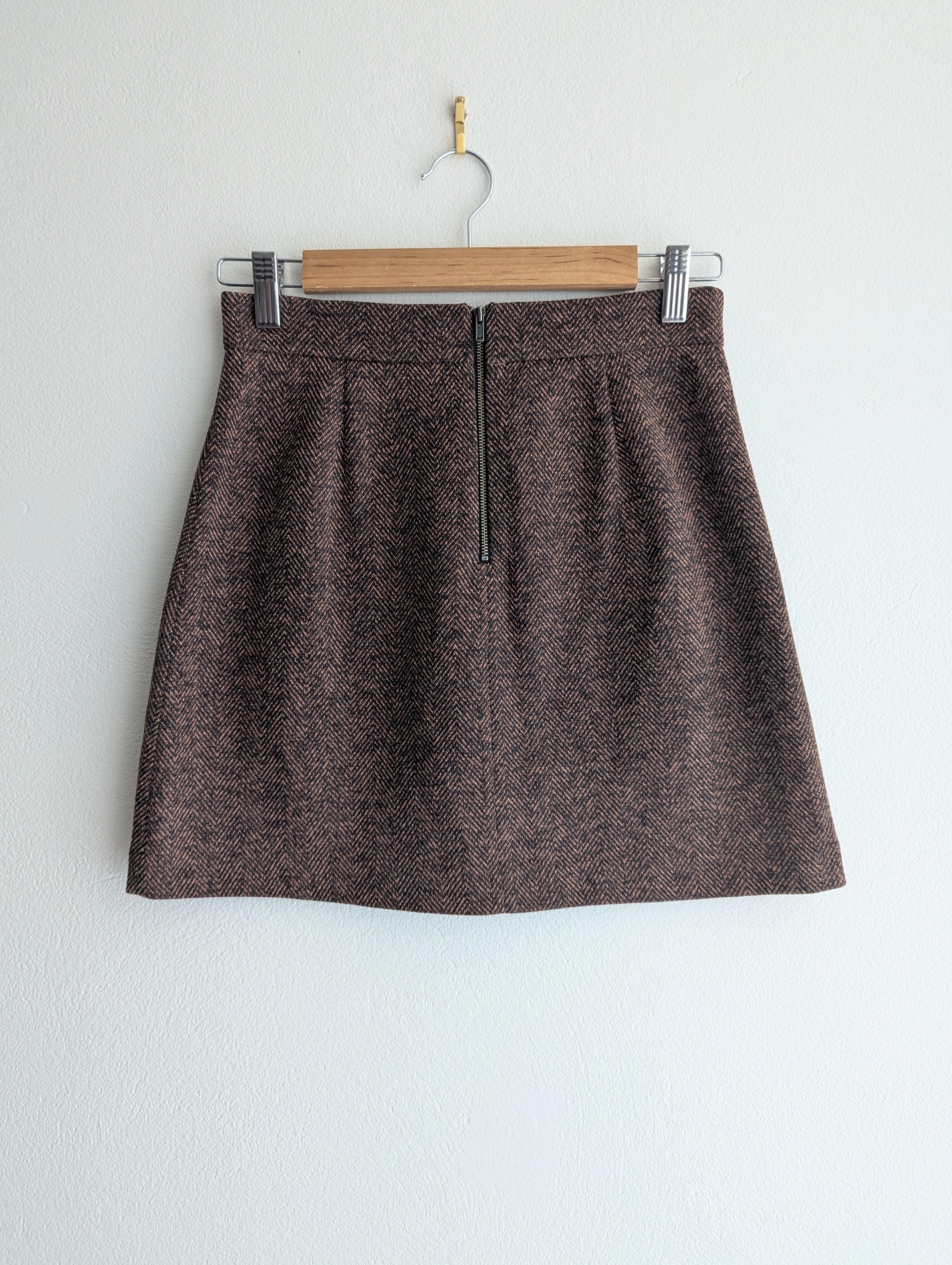 Sportsgirl Chevron Mini Skirt