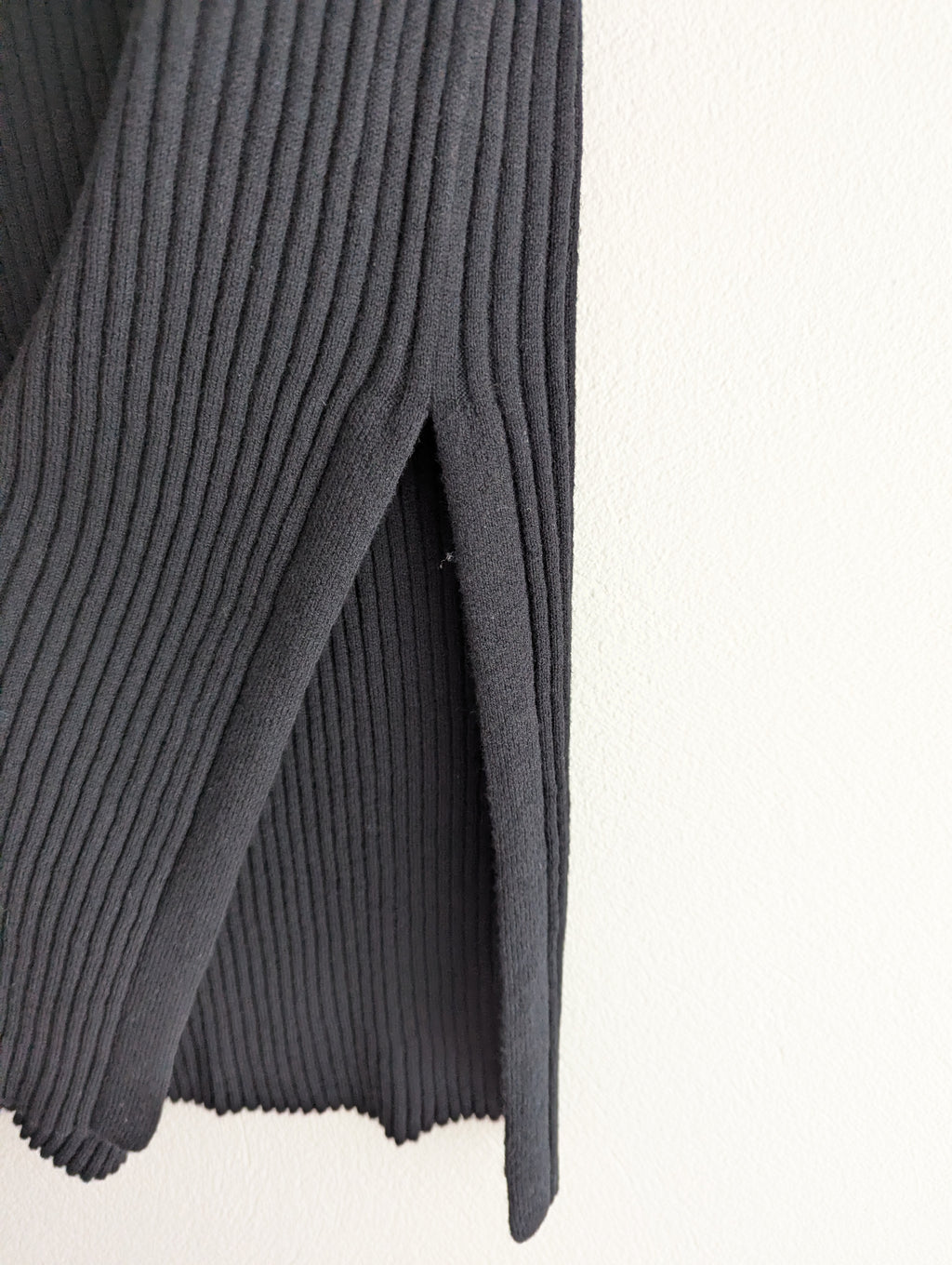 Mansted Merino Wool Ribbed Skirt