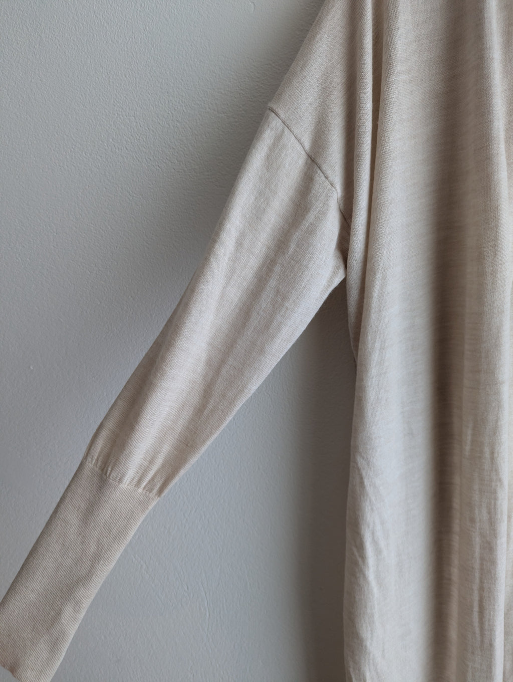 Country Road Extra-Fine Merino Wool Longline Cardigan