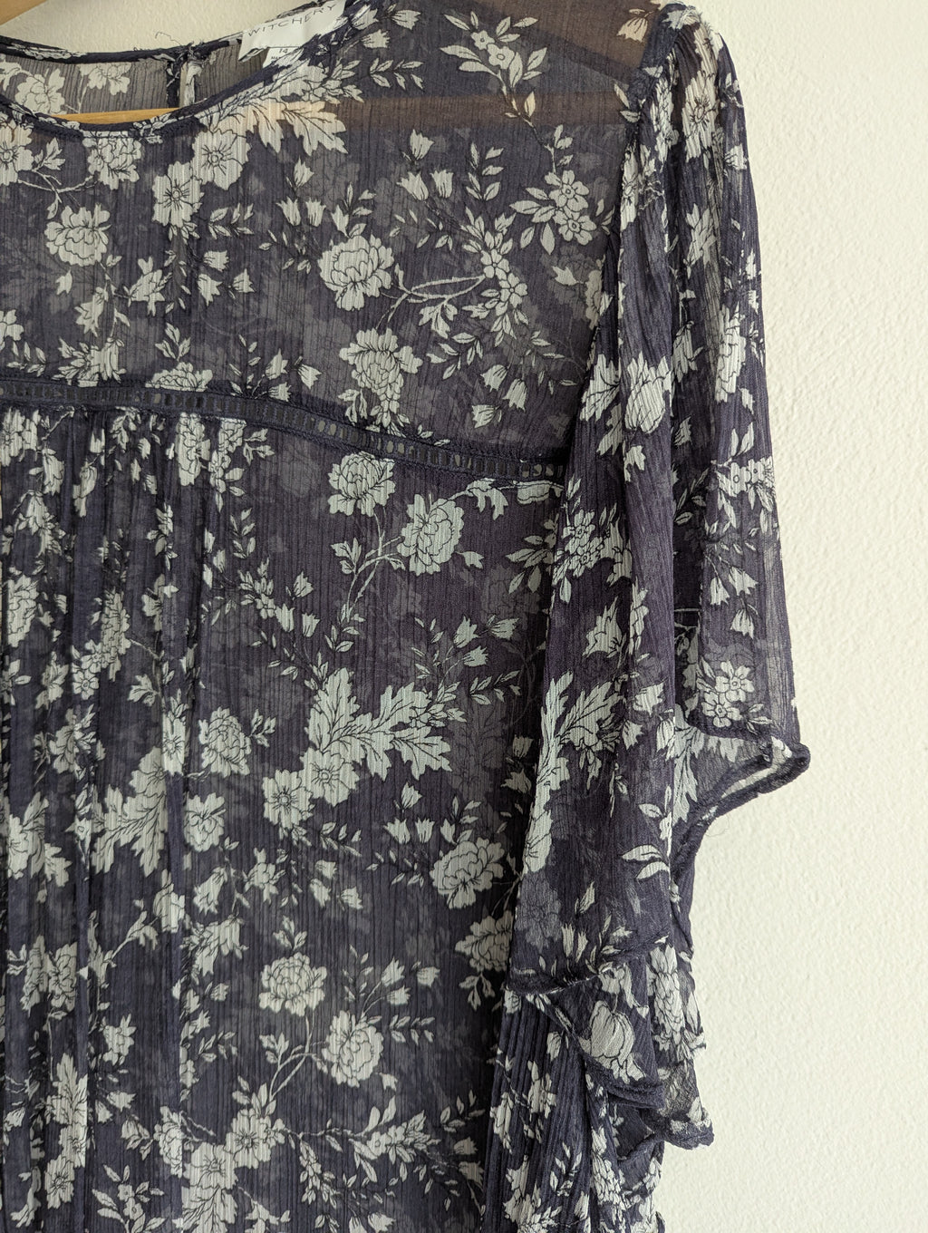 Witchery Sheer Floral Blouse