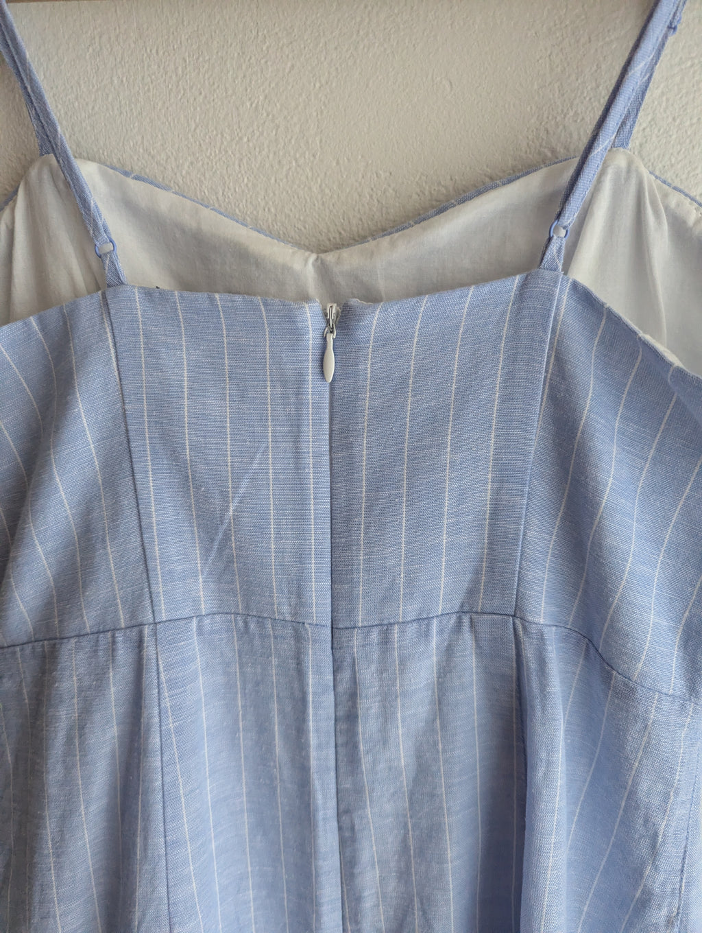 Bardot Blue & White Stripe Mini Dress