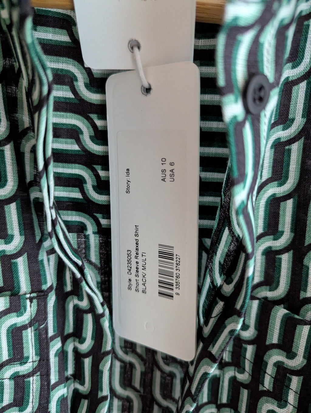 Shona Joy Linen Button Down Shirt