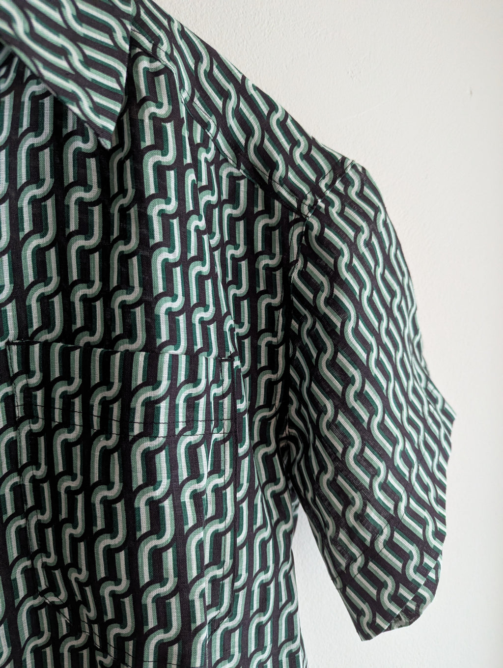 Shona Joy Linen Button Down Shirt