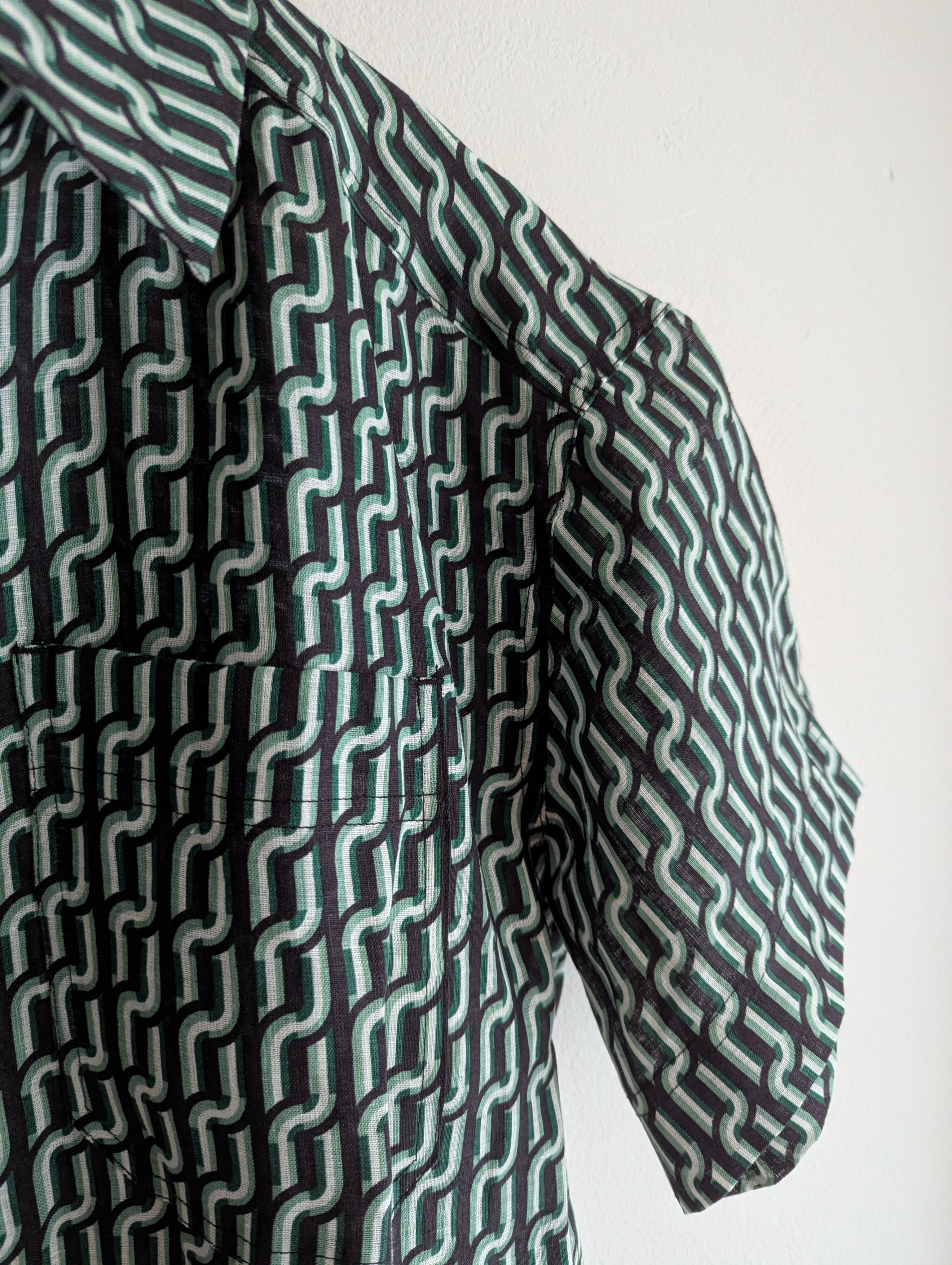 Shona Joy Linen Button Down Shirt