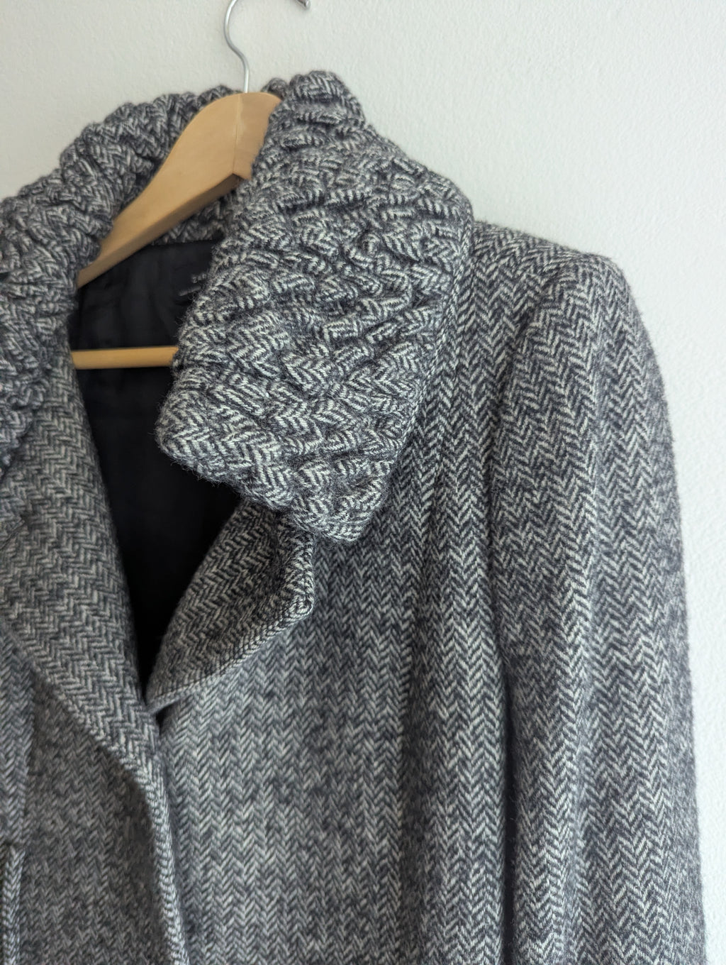 Zara Grey Wool Coat