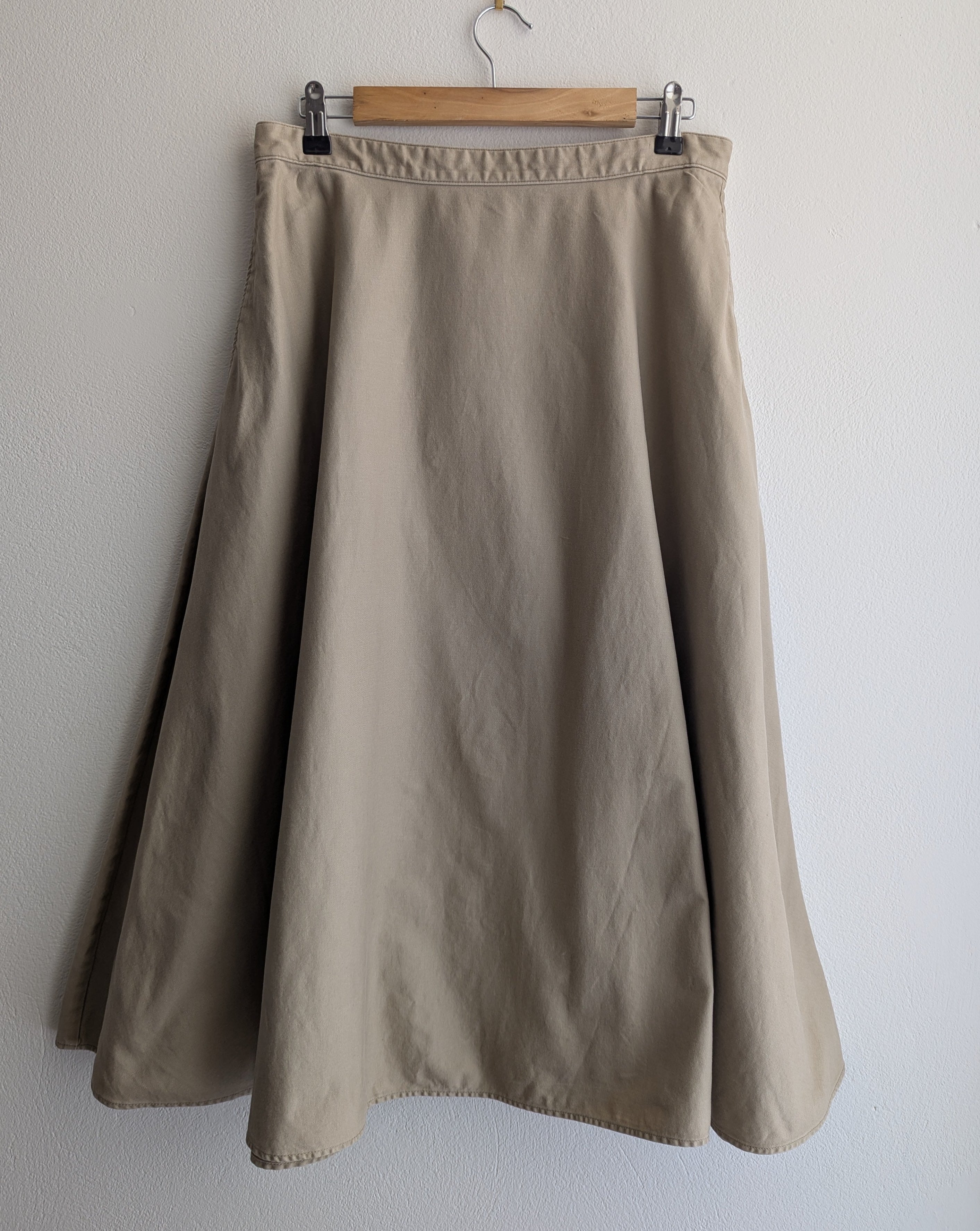 Uniqlo Full A-line Midi Skirt