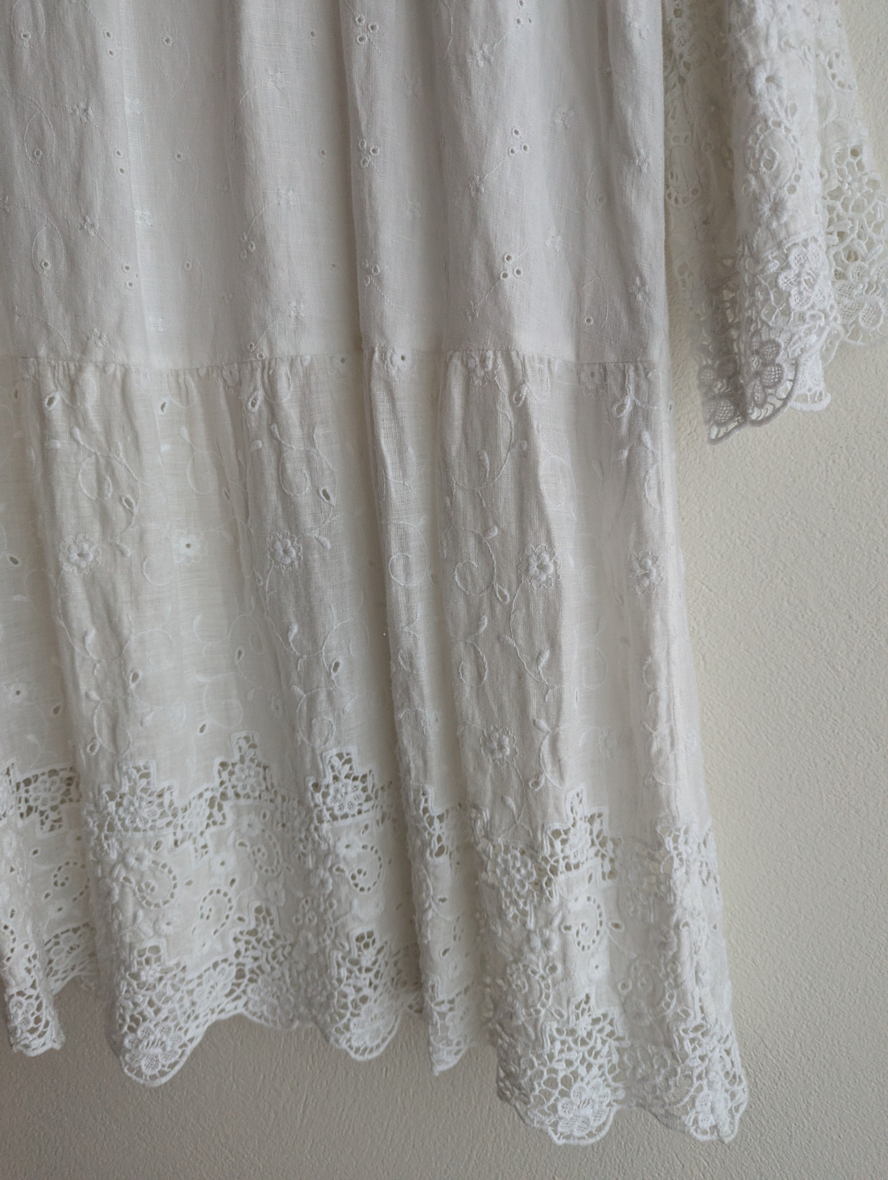 0039 Italy Broderie Anglais Dress