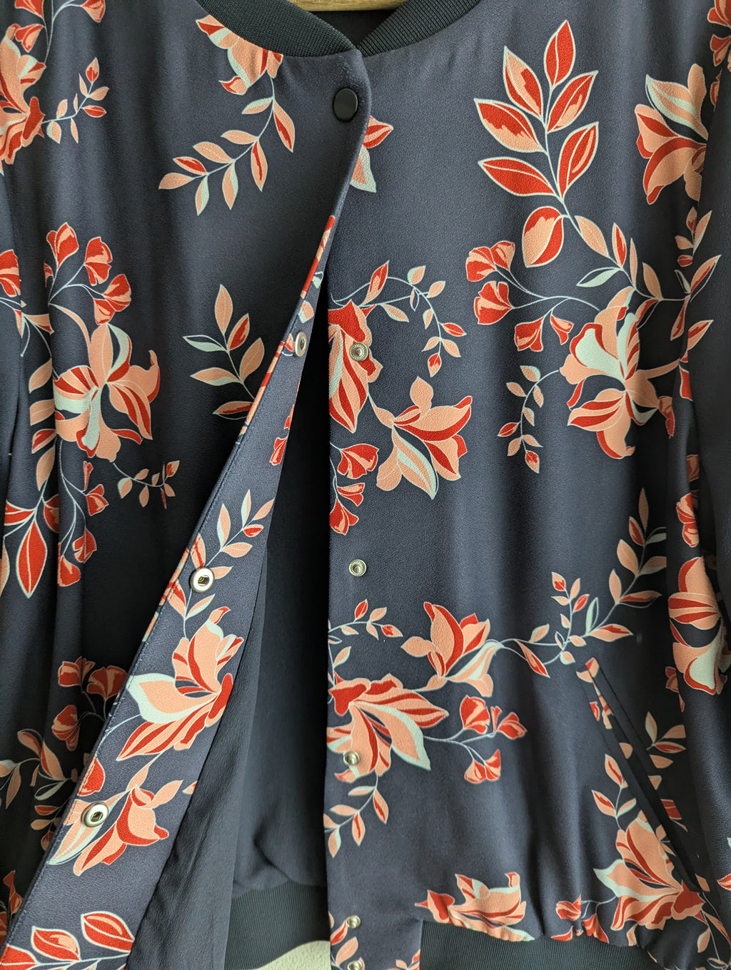 Emerge Floral Bomber Jacket