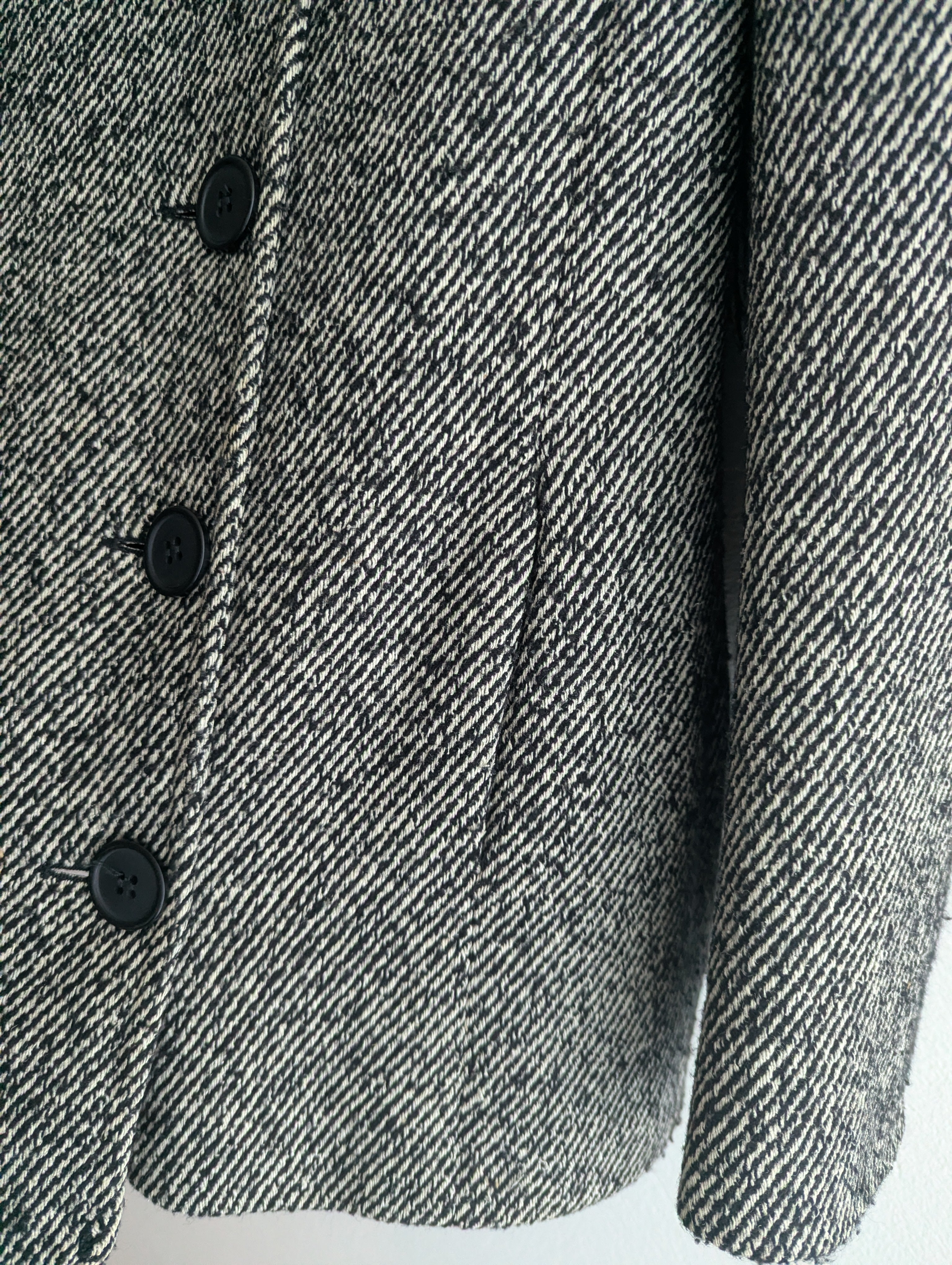 W Collection Wool & Silk Blend Pea Coat