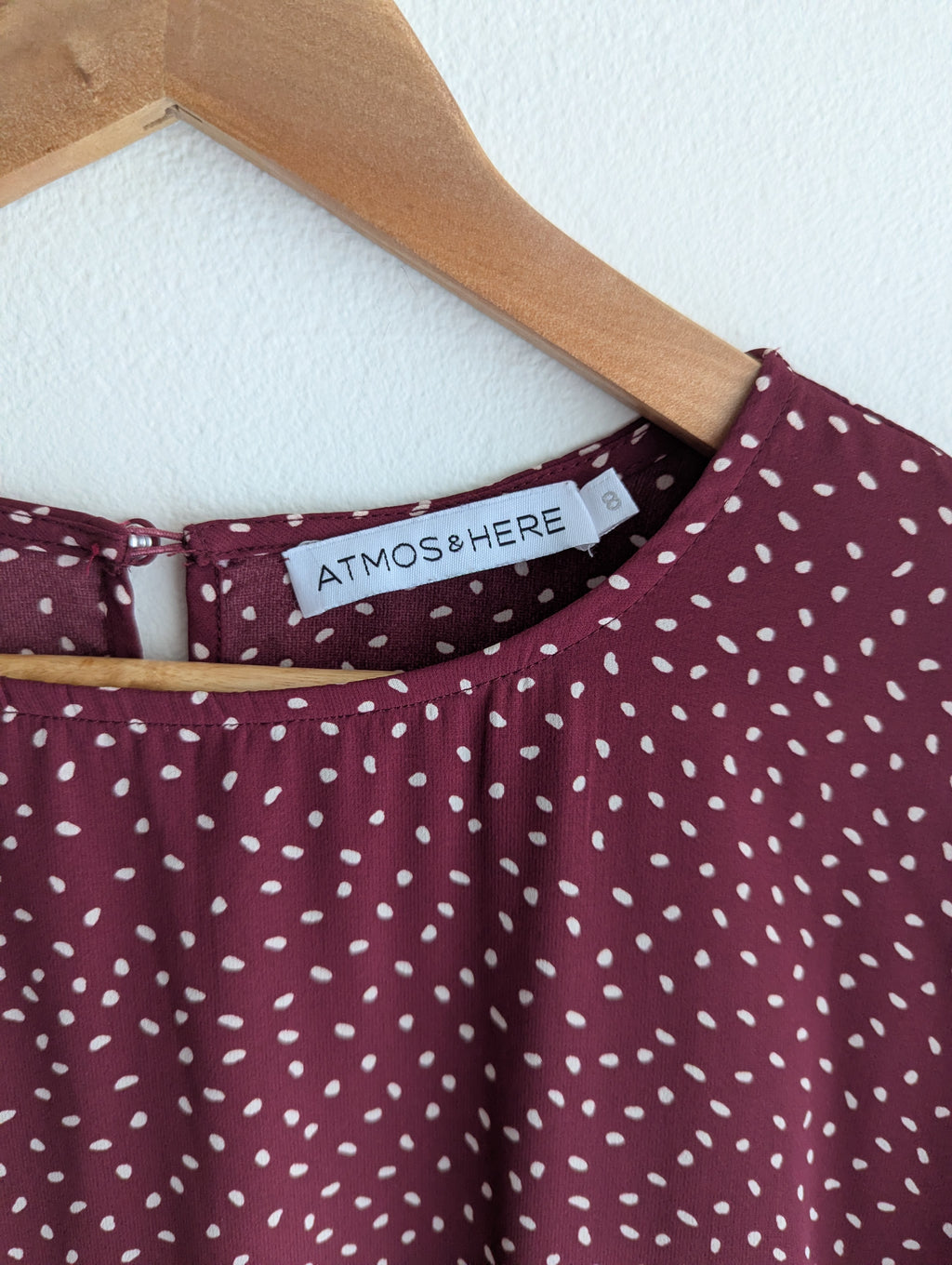 Atmos & Here Dot Blouse