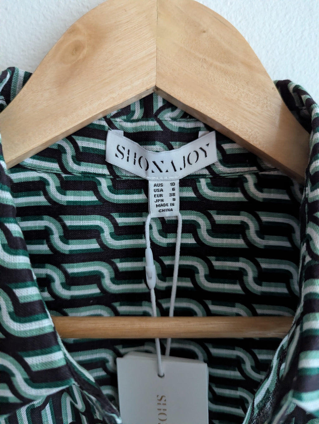 Shona Joy Linen Button Down Shirt