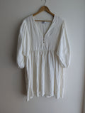 Lunar Fox Linen Dress