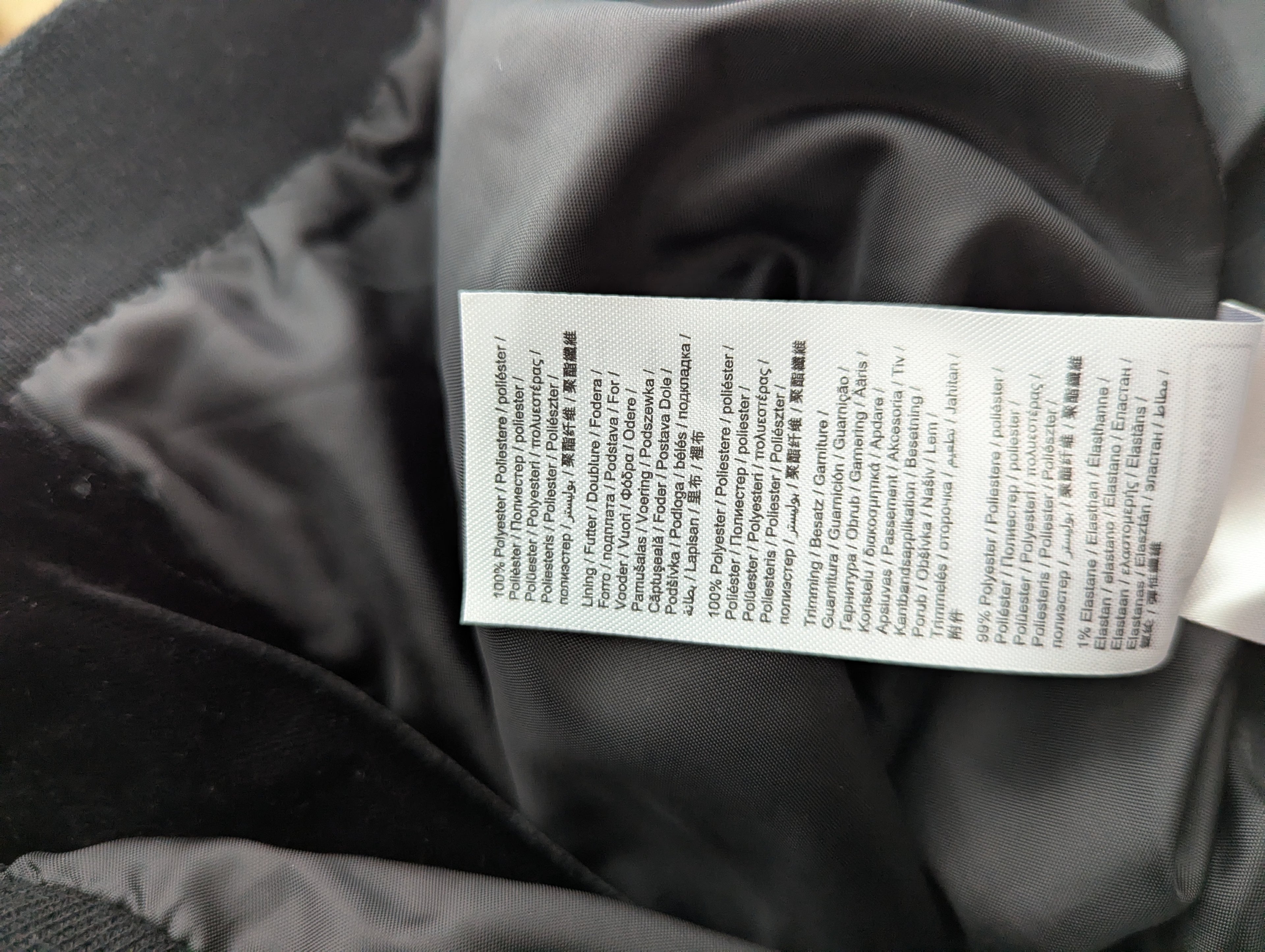 Esprit Embroidered Velour Bomber Jacket