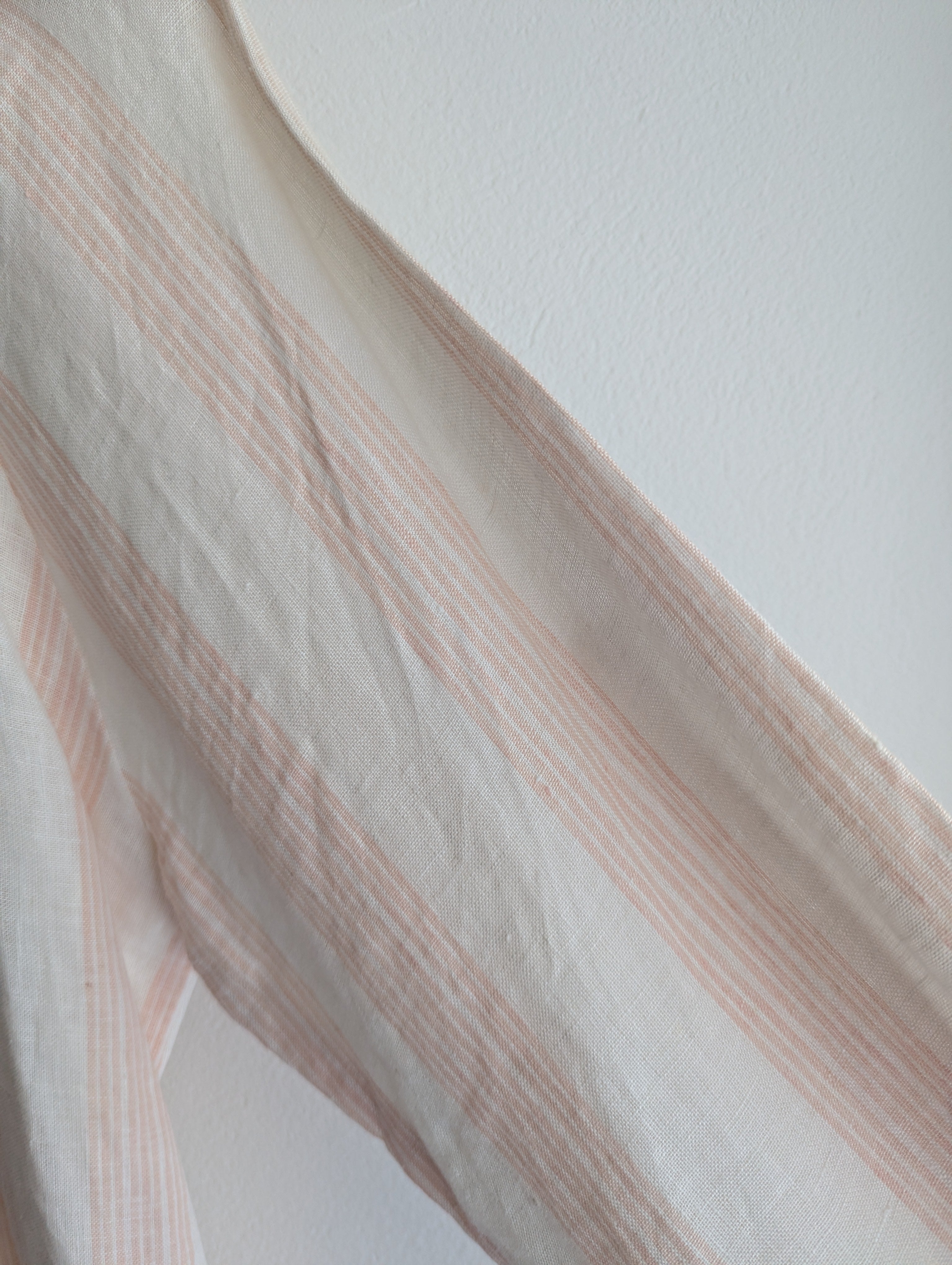 Lorna Murray Pink Stripe Linen Dress