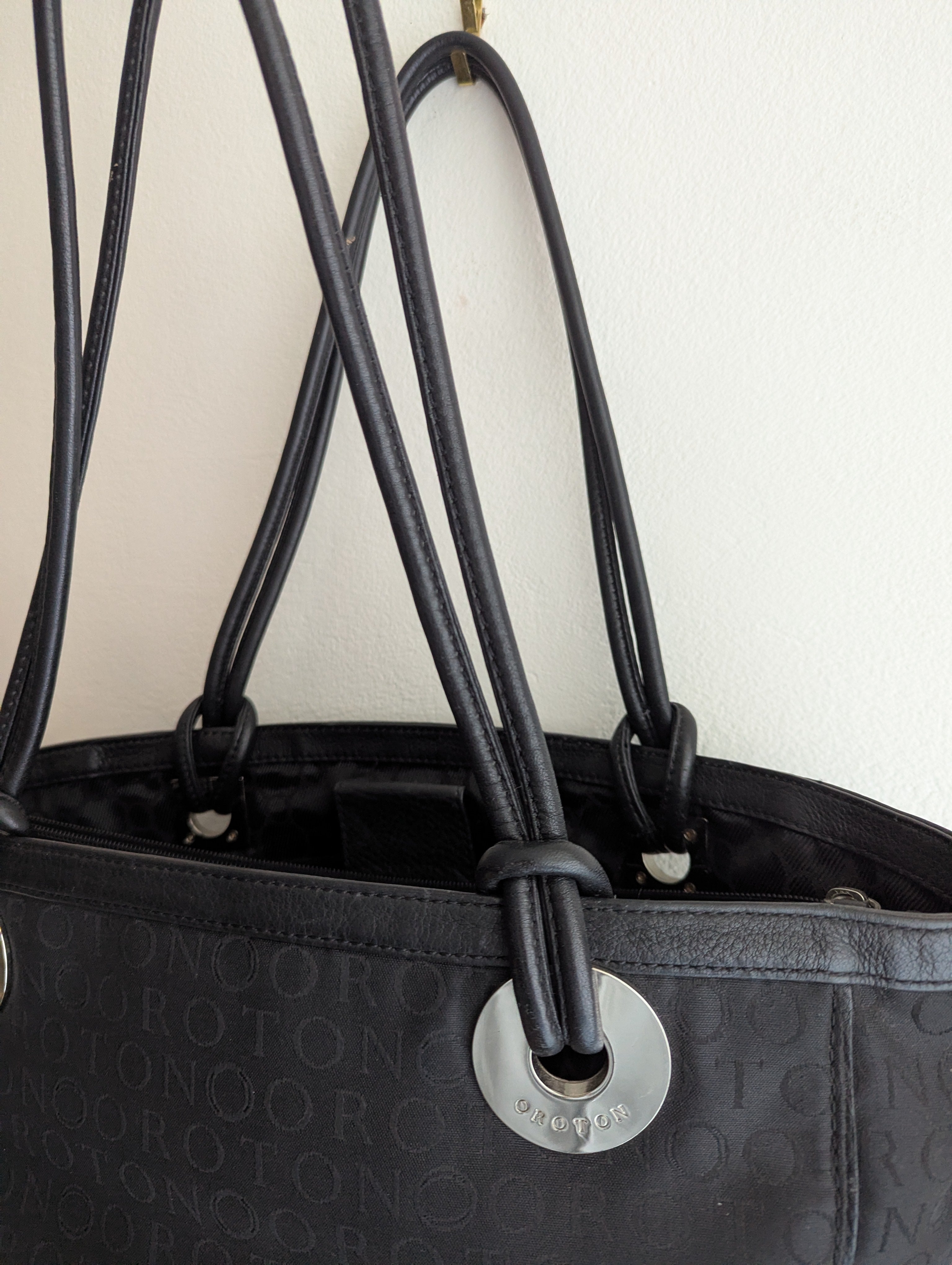 Oroton Double Strap Tote Bag