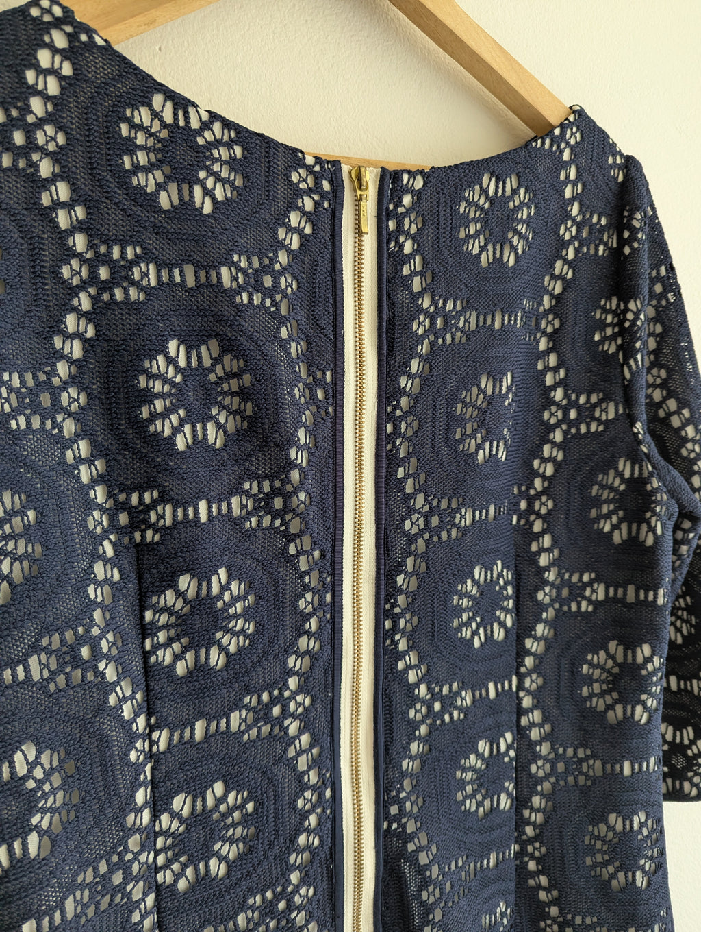 Review Floral Crochet Dress