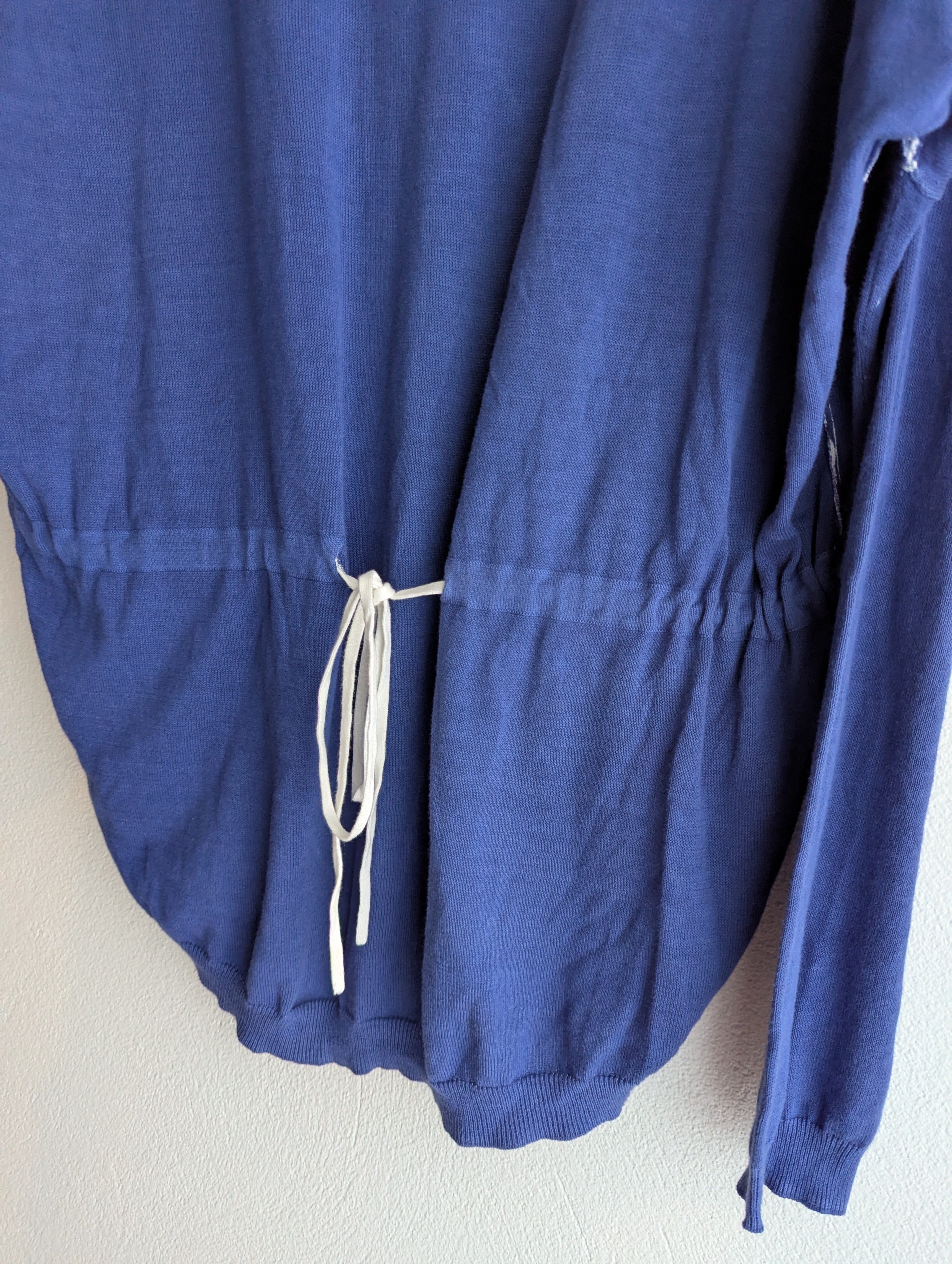 Charli Hand-dyed Cotton Navy Cardigan