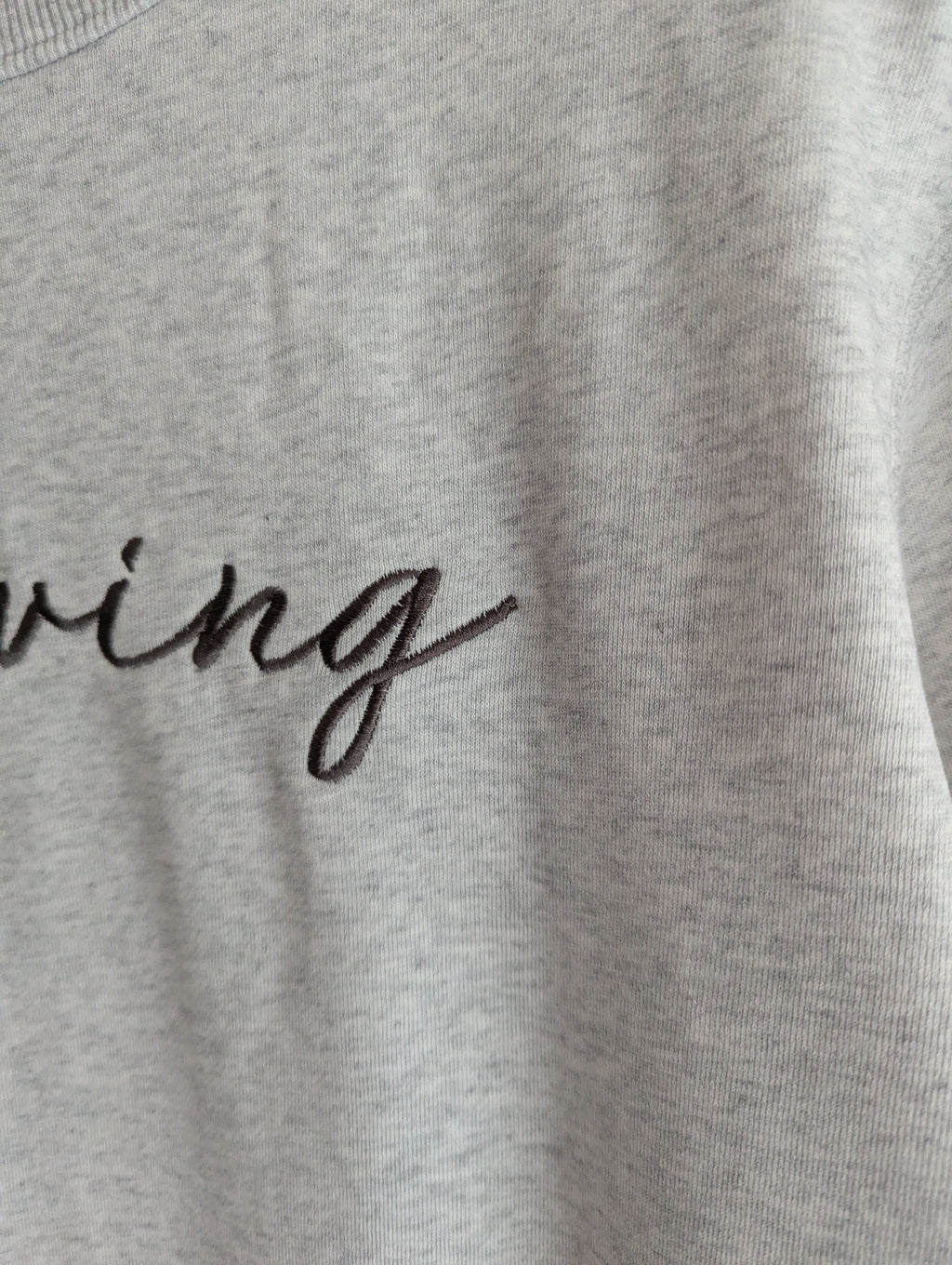 Thriving Cotton Crew Sweatshirt