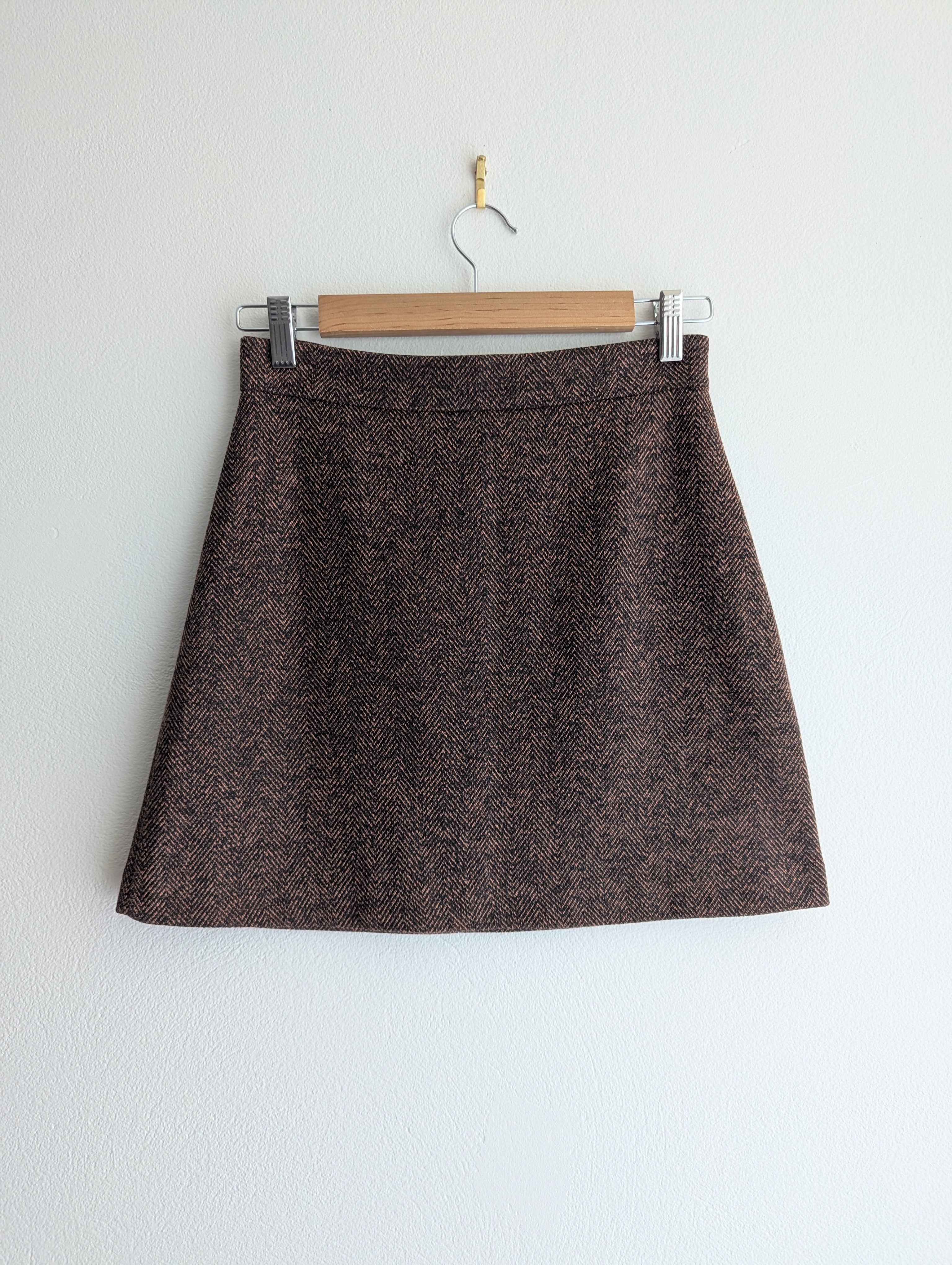 Sportsgirl Chevron Mini Skirt
