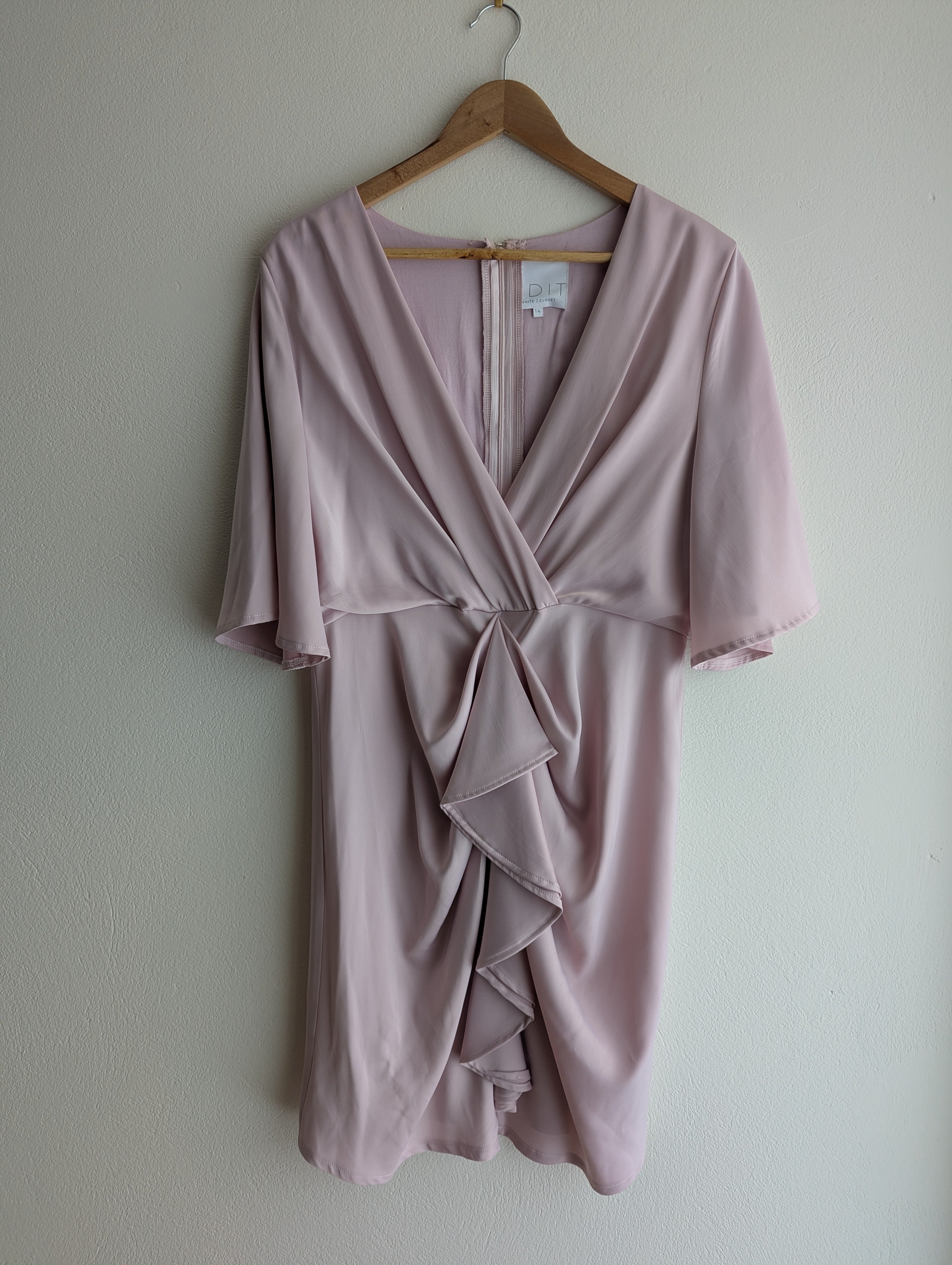 Edit Ruffle Front Dress