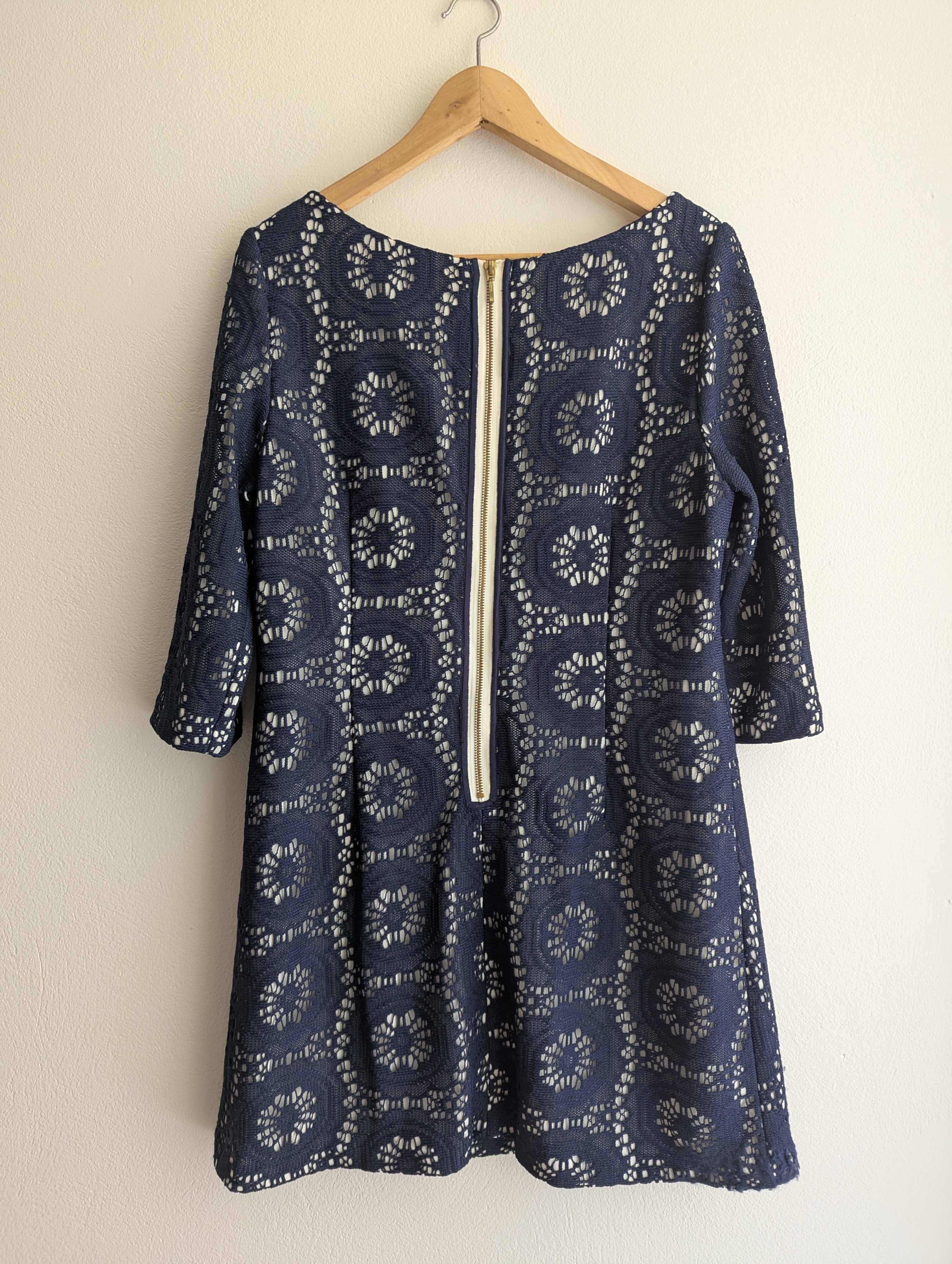 Review Floral Crochet Dress