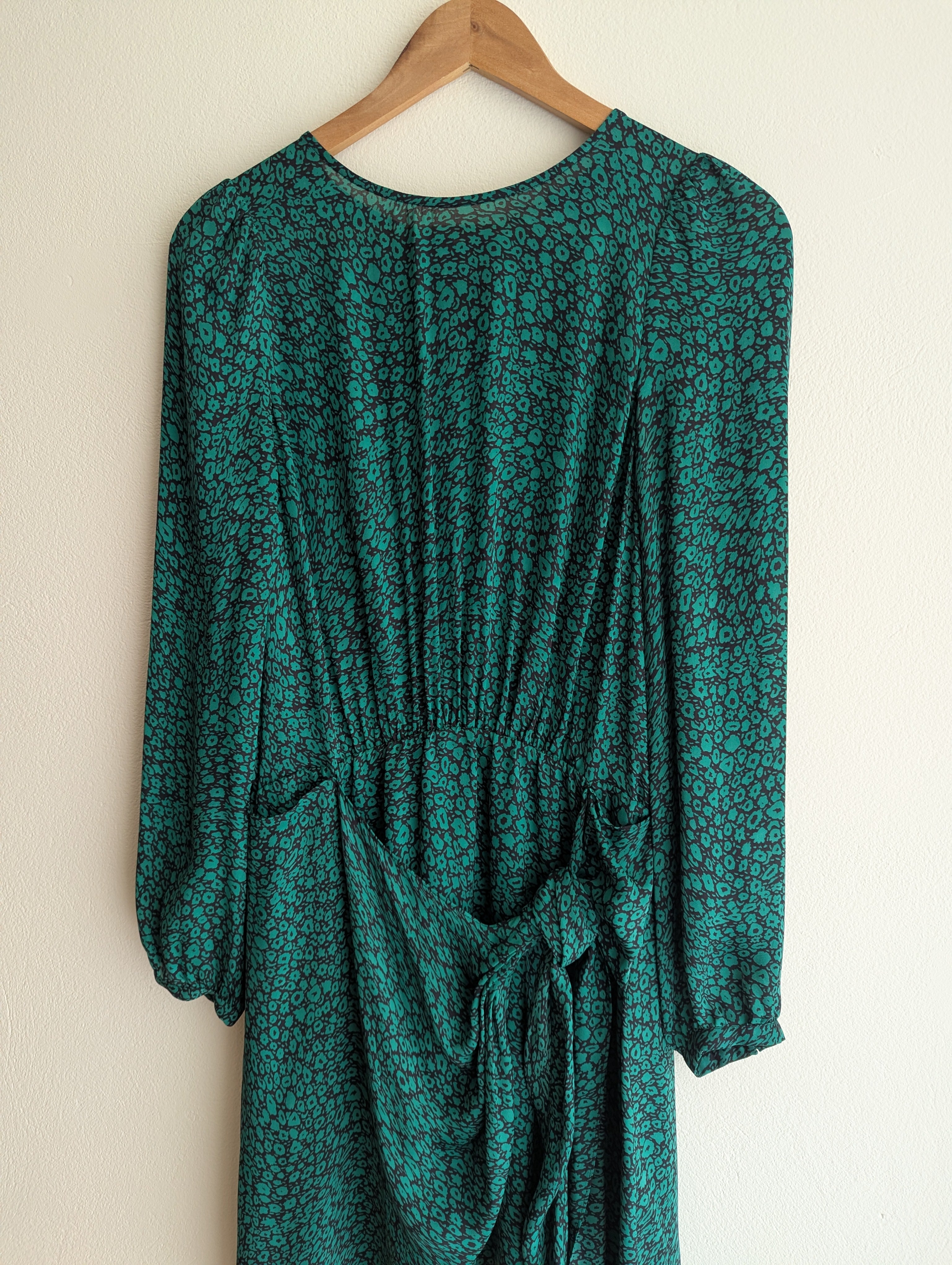Saba Silk Print Dress