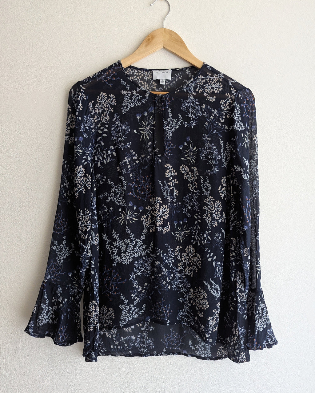Witchery Sheer Floral Blouse