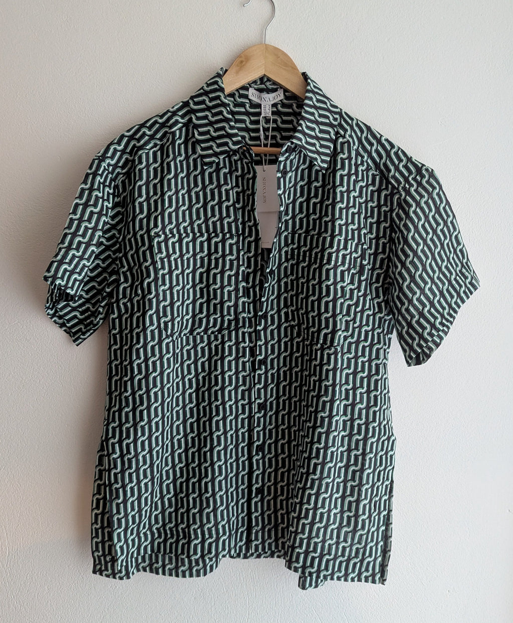Shona Joy Linen Button Down Shirt